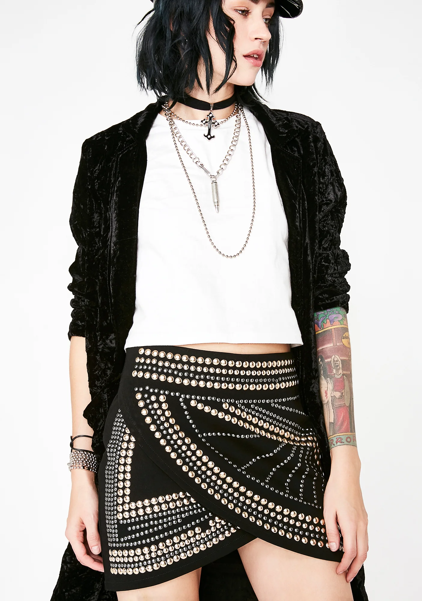 Rock N' Roll Queen Mini Skirt - Image 3
