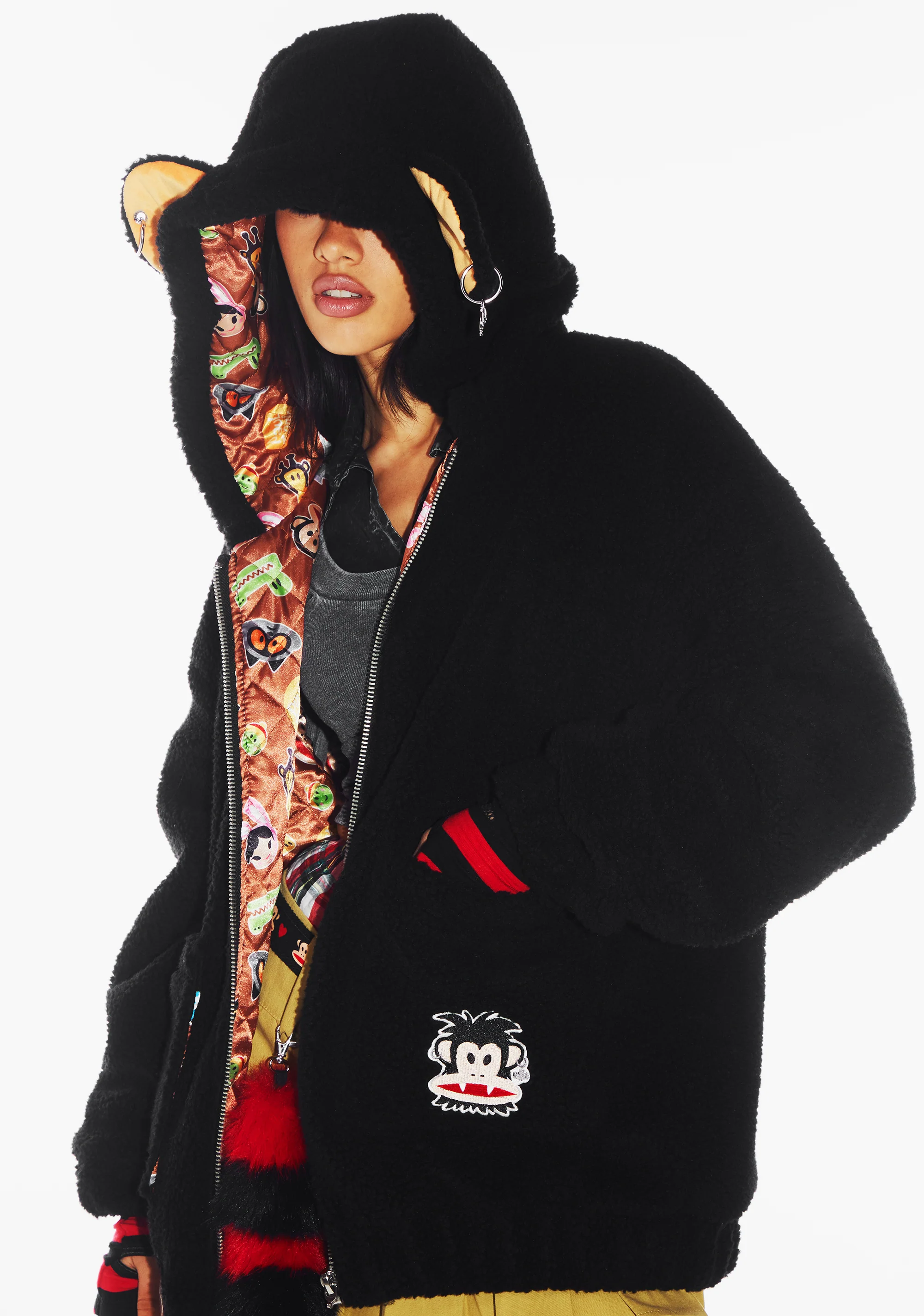 Rockstar Julius Hooded Sherpa Jacket - Image 7