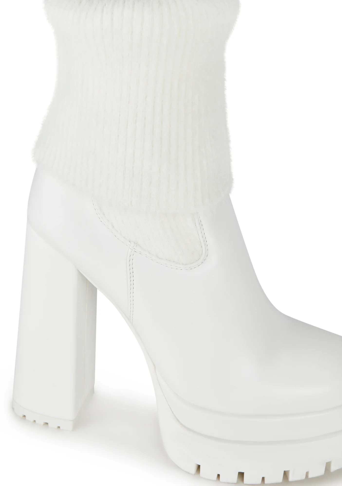 Roddy Platform Boots - White - Image 2