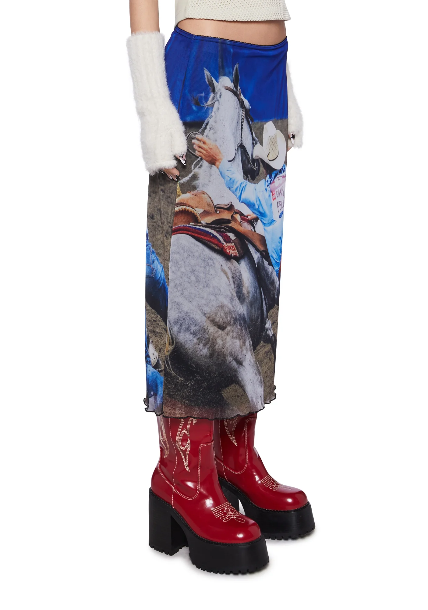 Rodeo Midi Skirt - Image 3