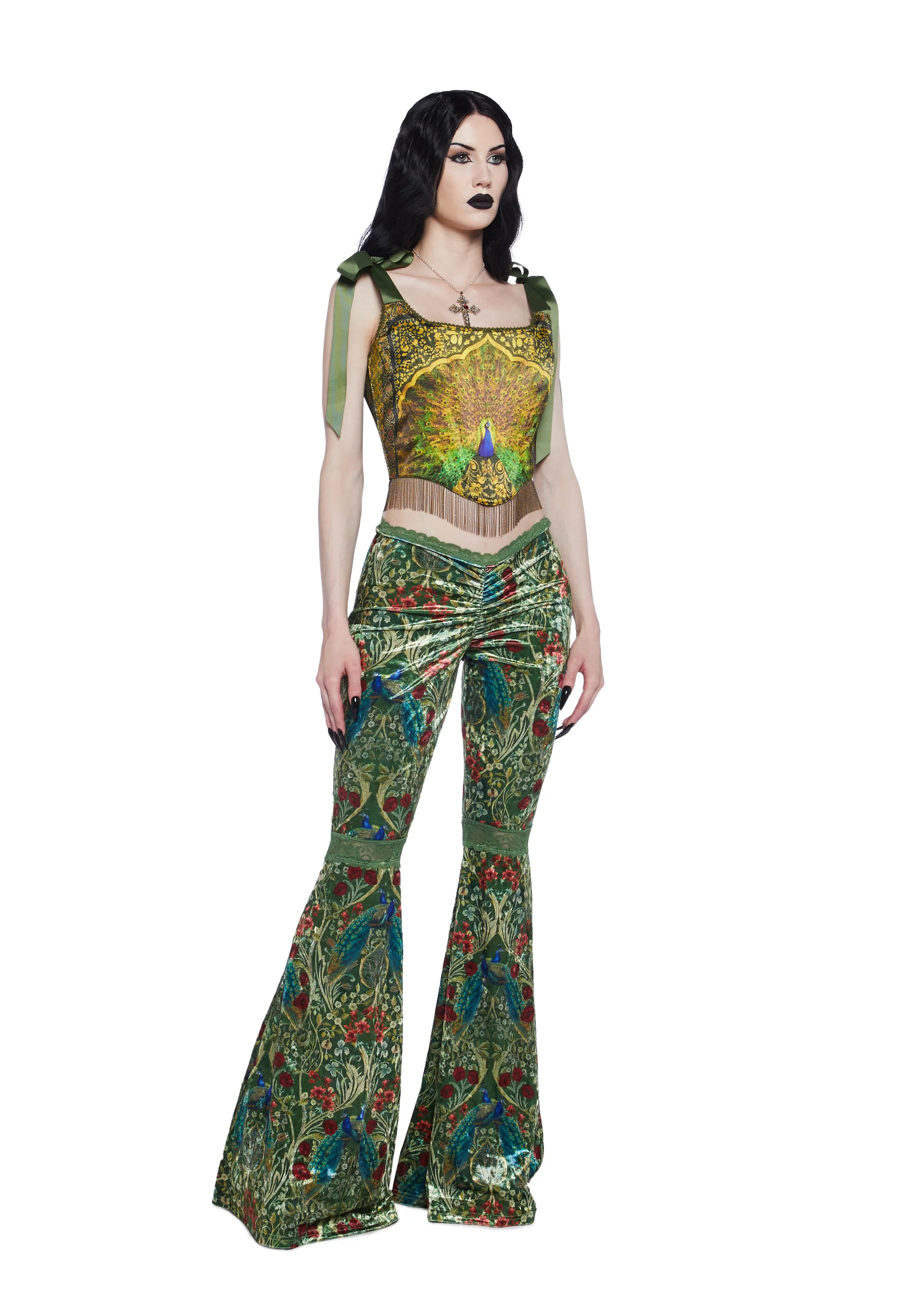 Romantic Mirage Flared Pants - Image 2