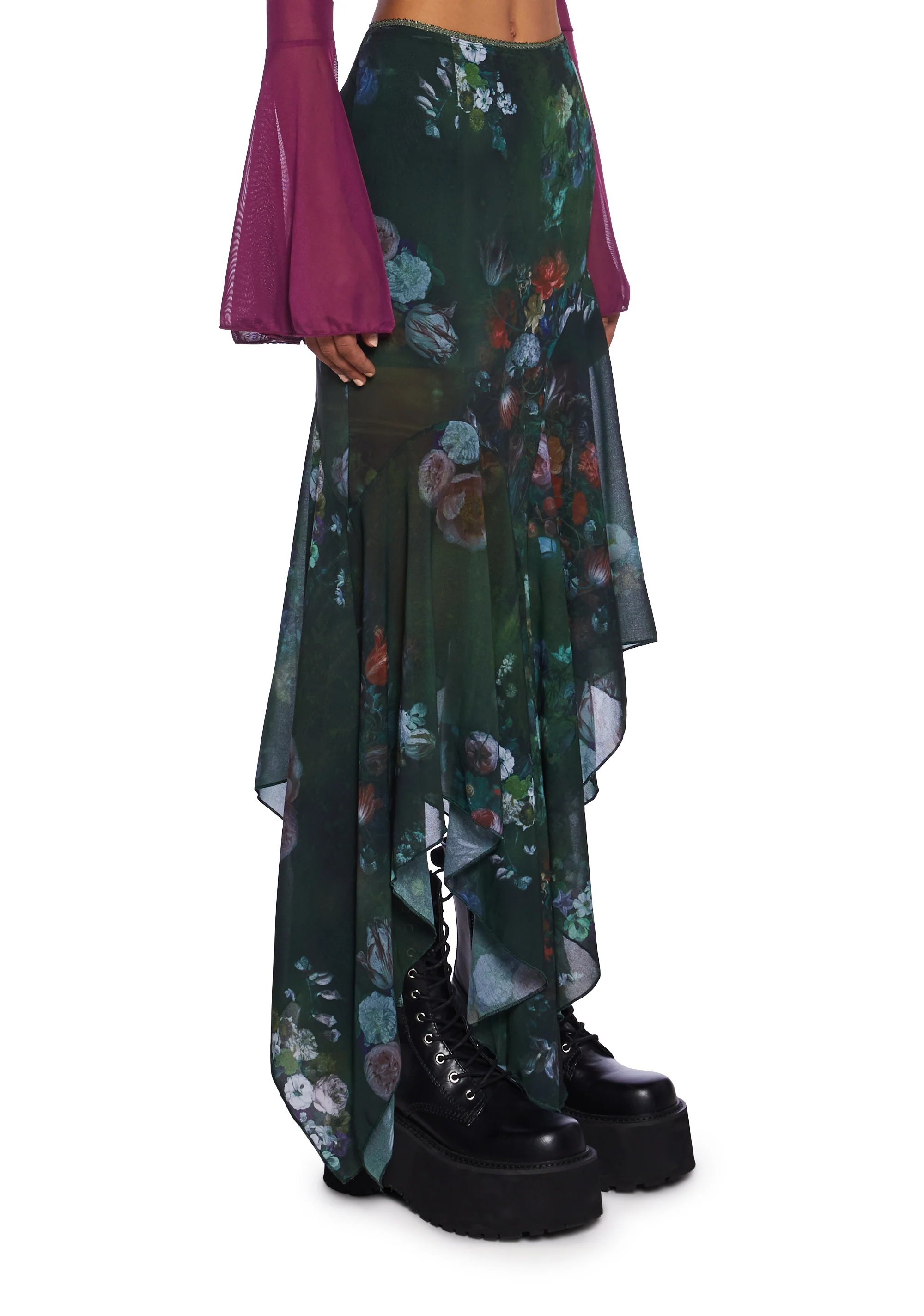 Romanticizing Moments Maxi Skirt - Image 3