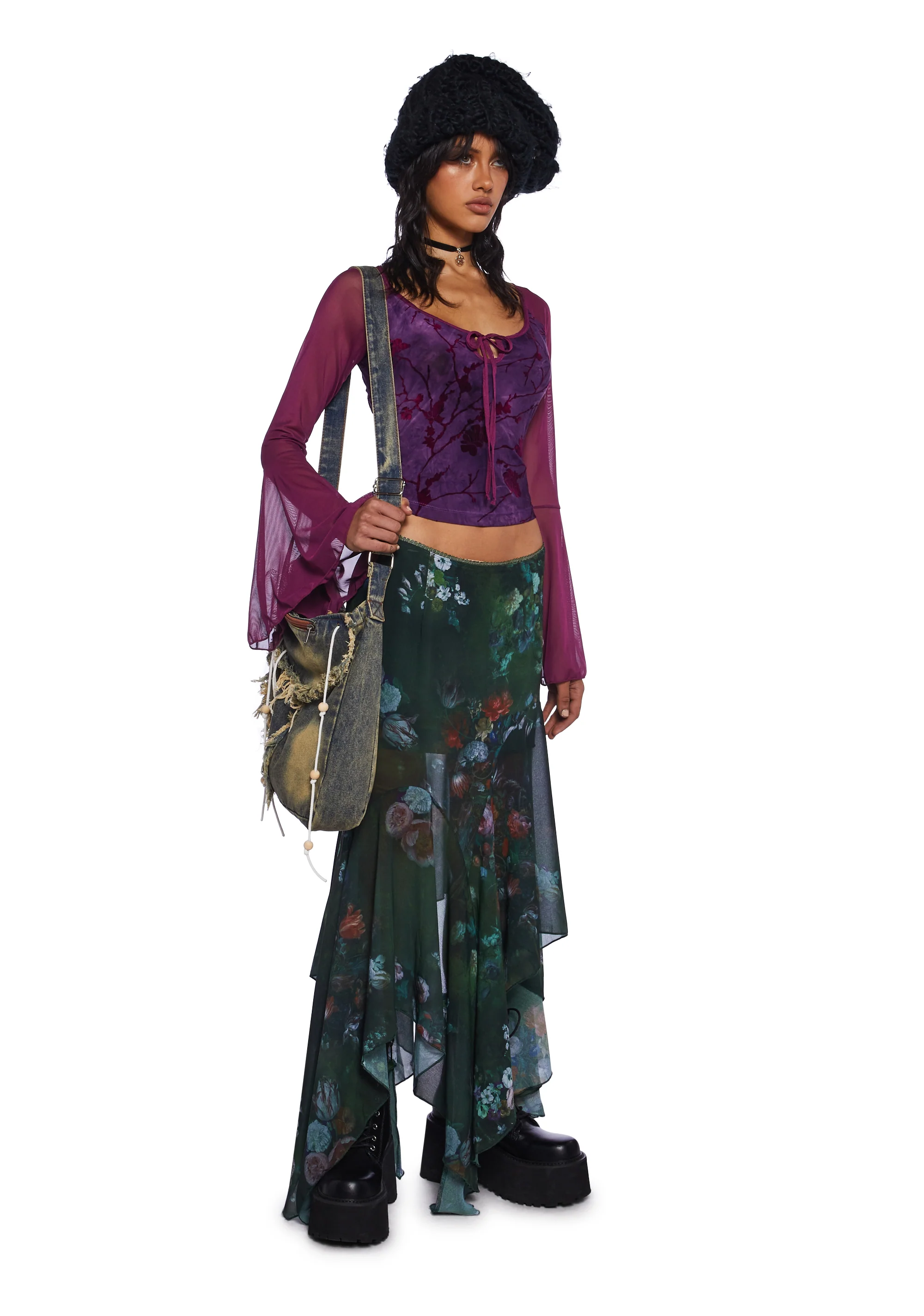 Romanticizing Moments Maxi Skirt - Image 6