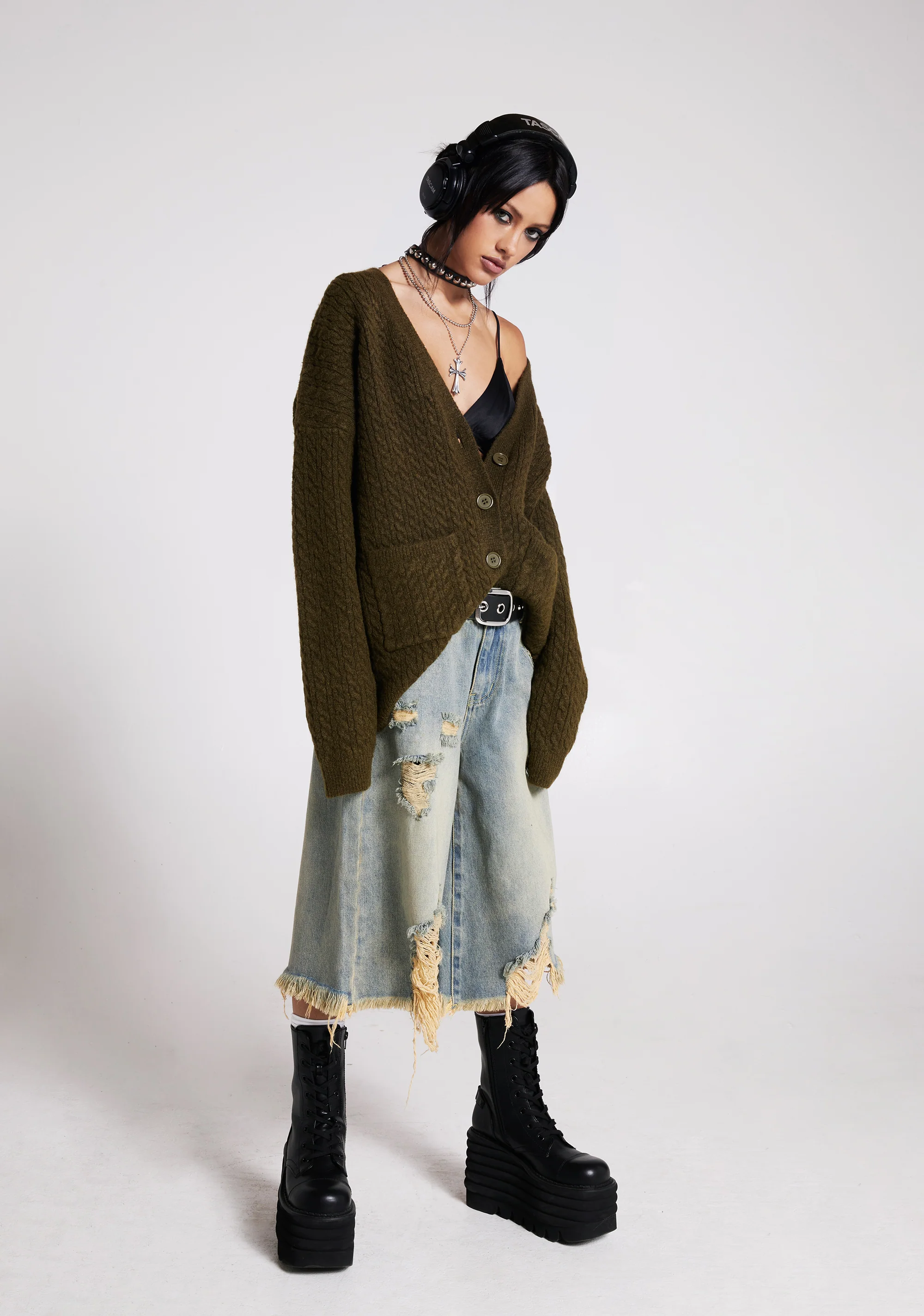 Rooftop Escape Knit Cardigan - Image 6