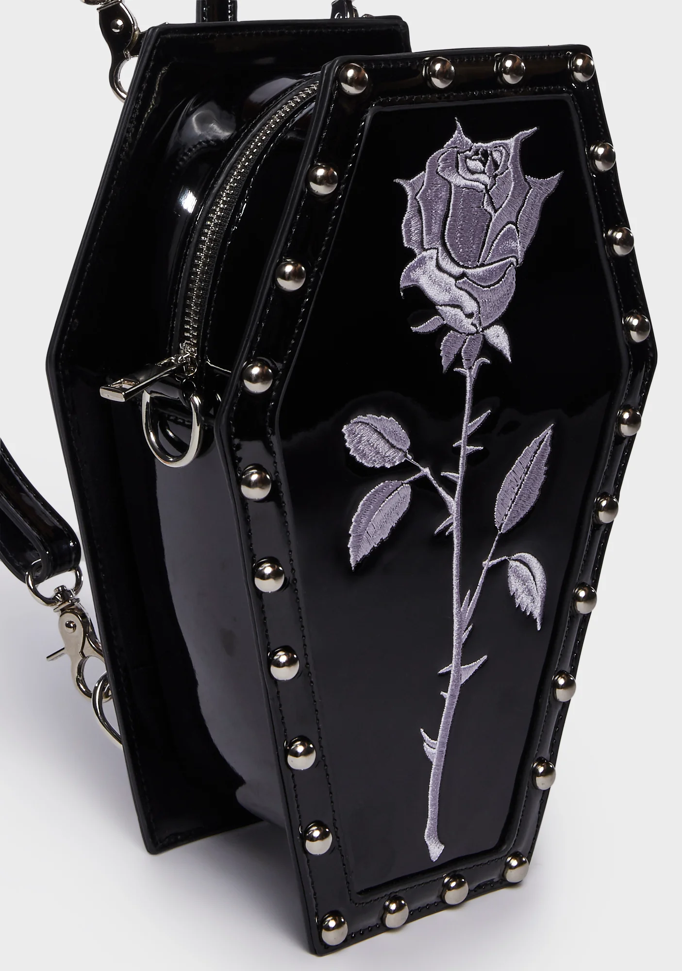 Rose Resurrection Coffin Backpack - Patent - Image 2