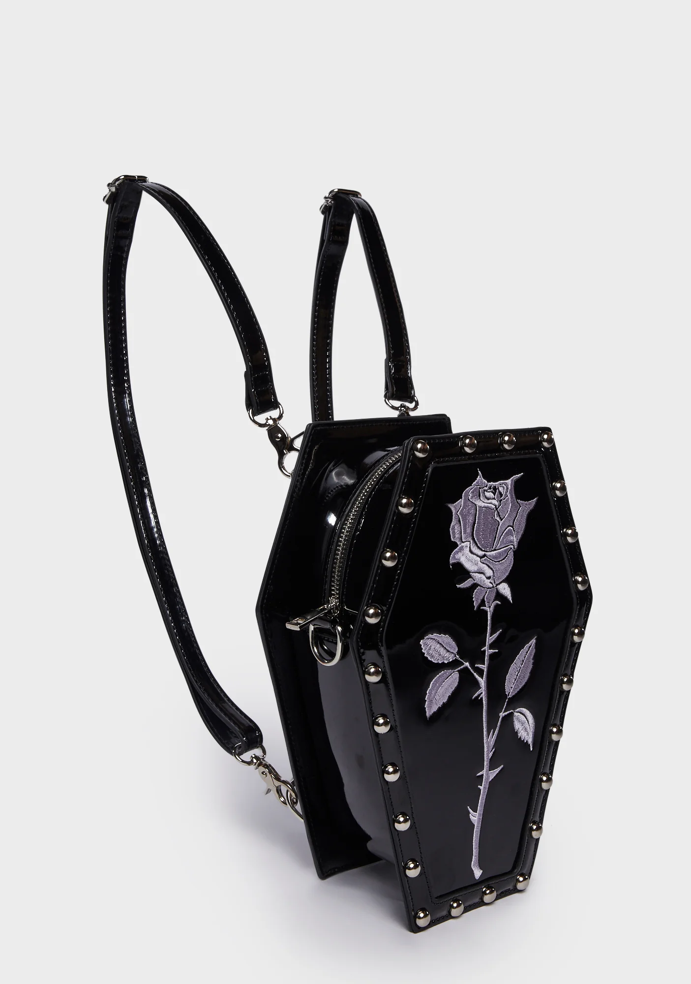 Rose Resurrection Coffin Backpack - Patent - Image 4