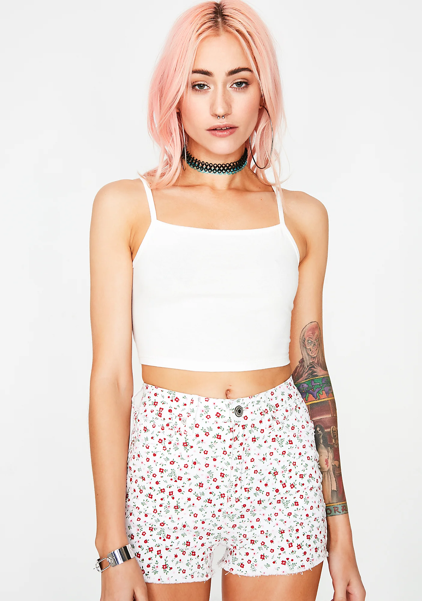 Rosy Cheeks Denim Shorts - Image 3