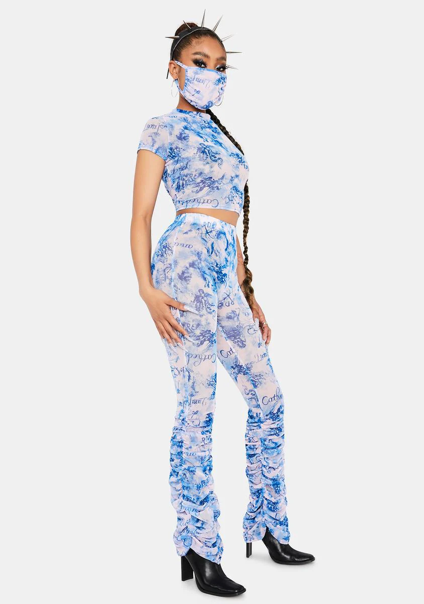 Royal True Renaissance Mesh Pant Set - Image 3