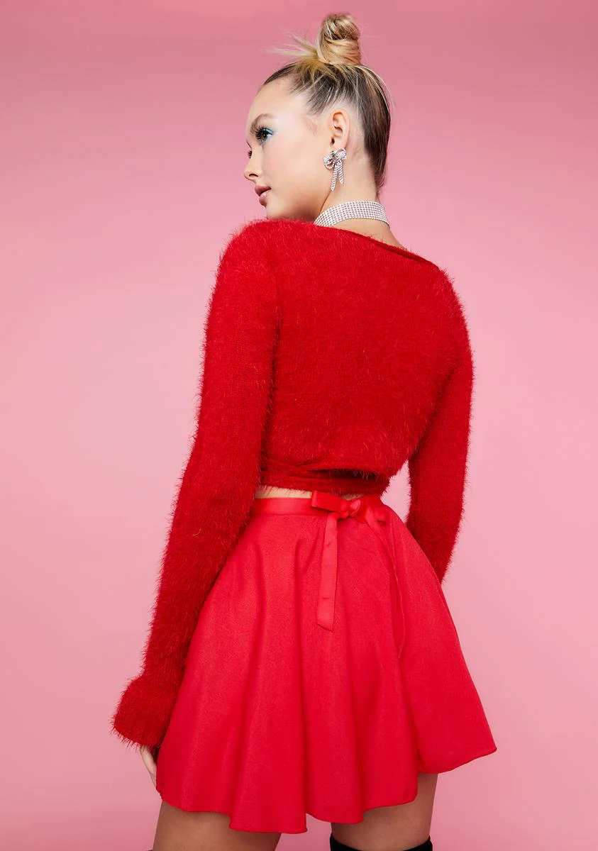 Ruby Cherish My Love Wrap Sweater - Image 4