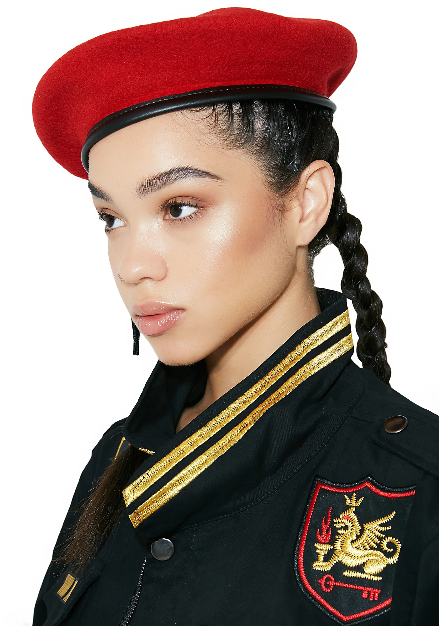 Ruby Wool Monty Beret - Image 3