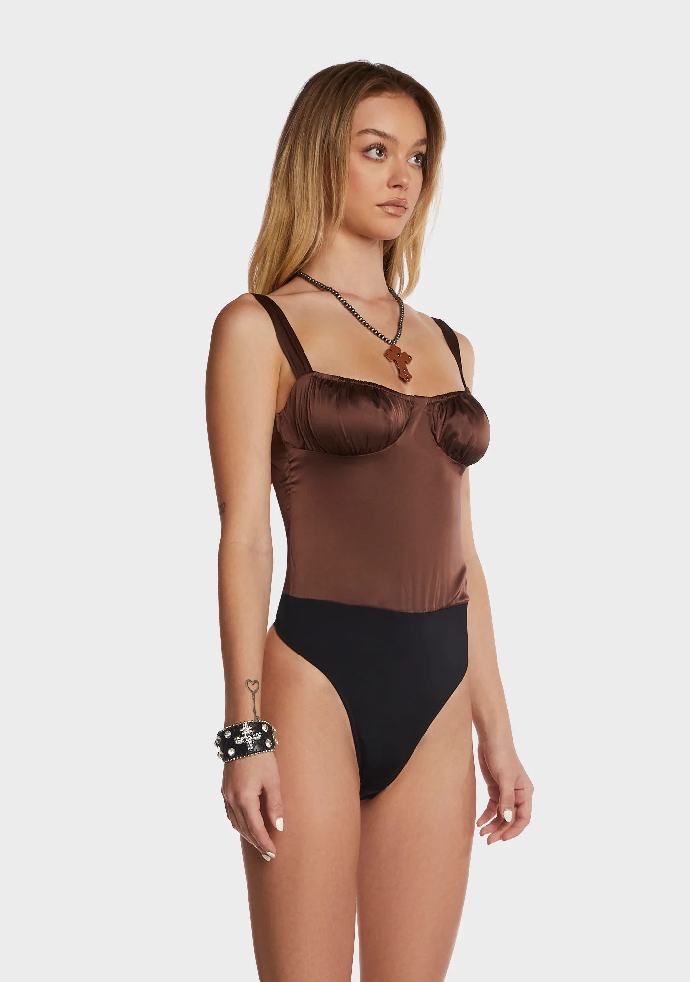 Ruched Cup Bodysuit - Image 3
