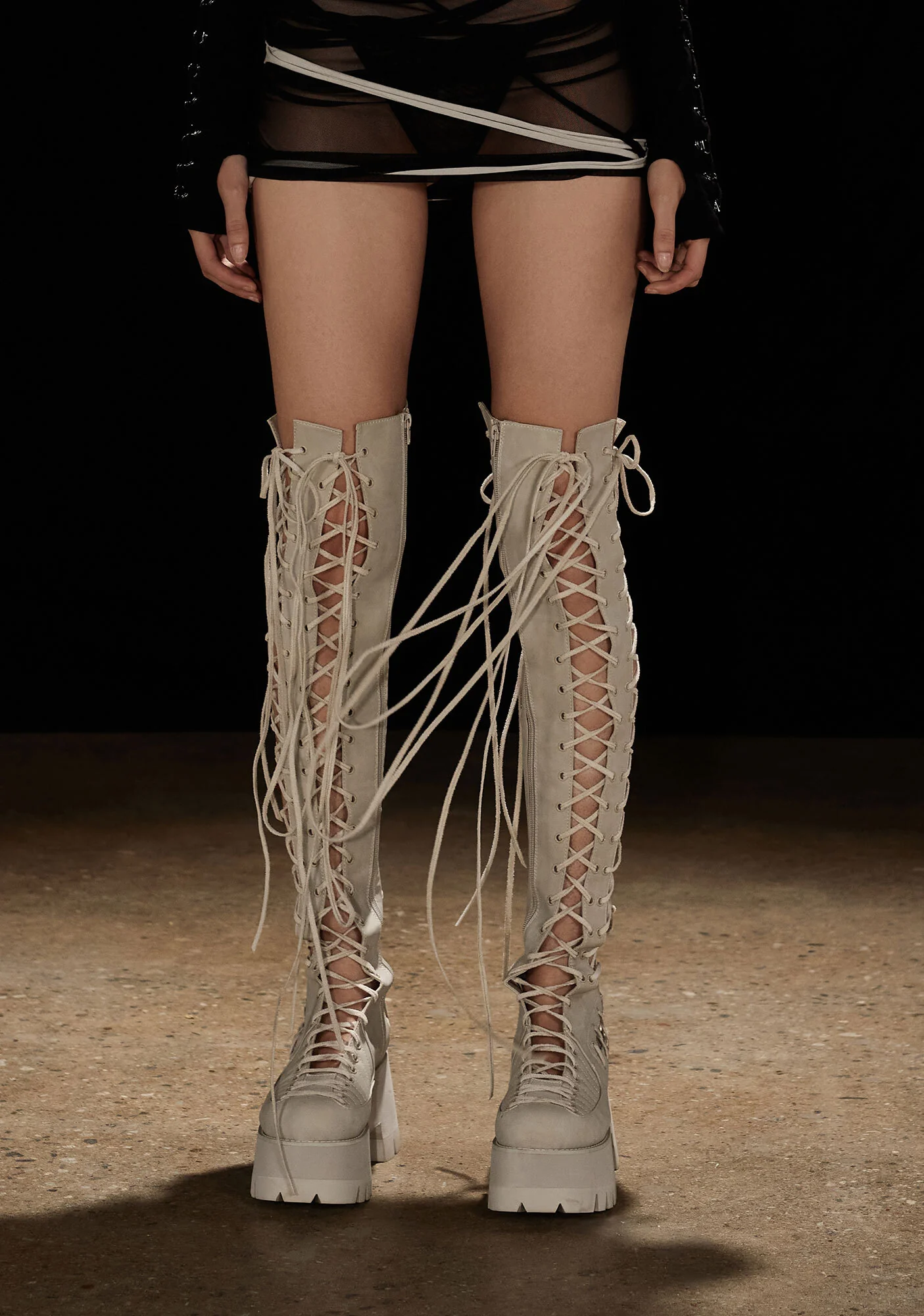 Rude Awakening Treaded Boots - Image 7