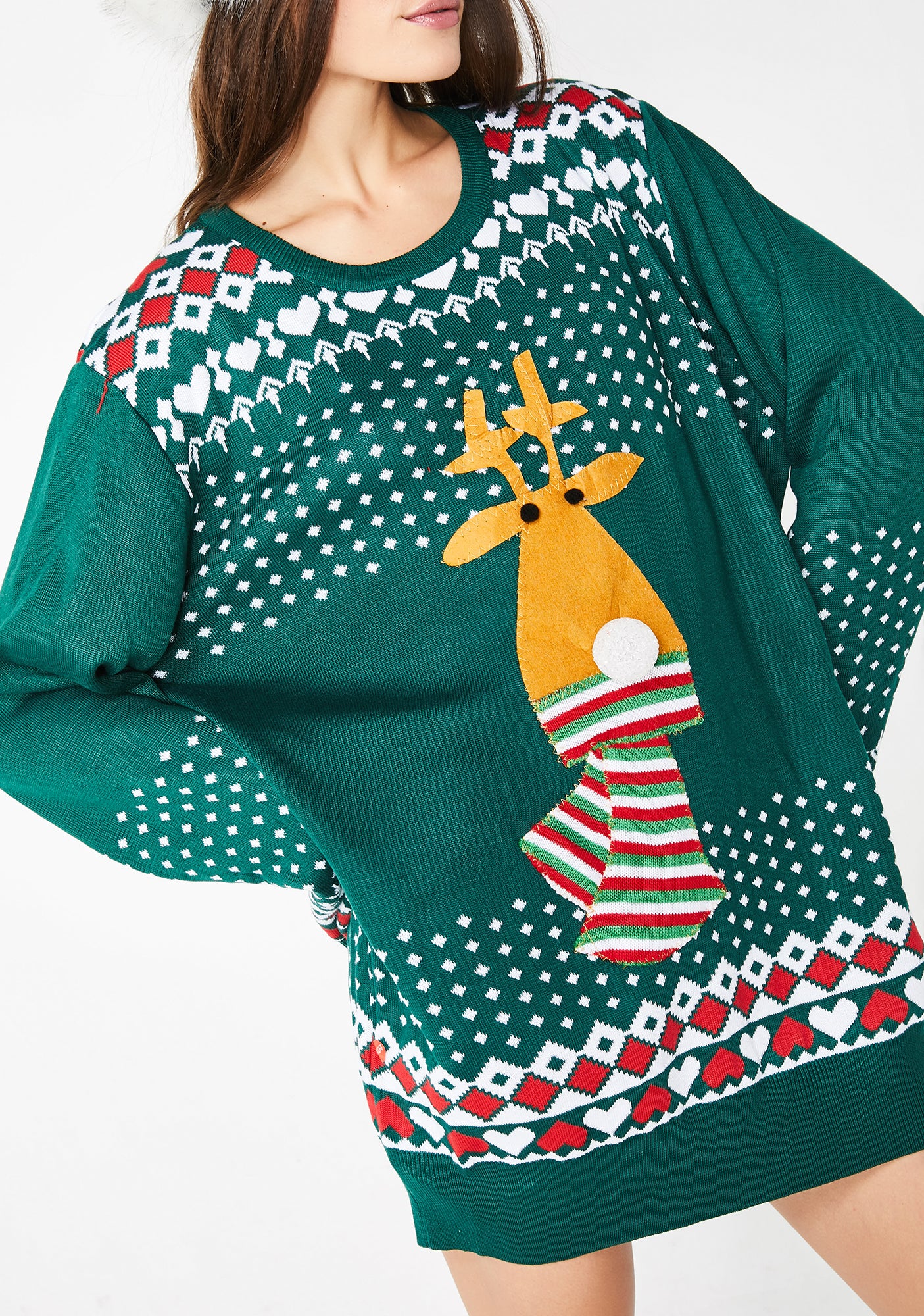 Rudolph's So Lit Light Up Sweater - Image 3