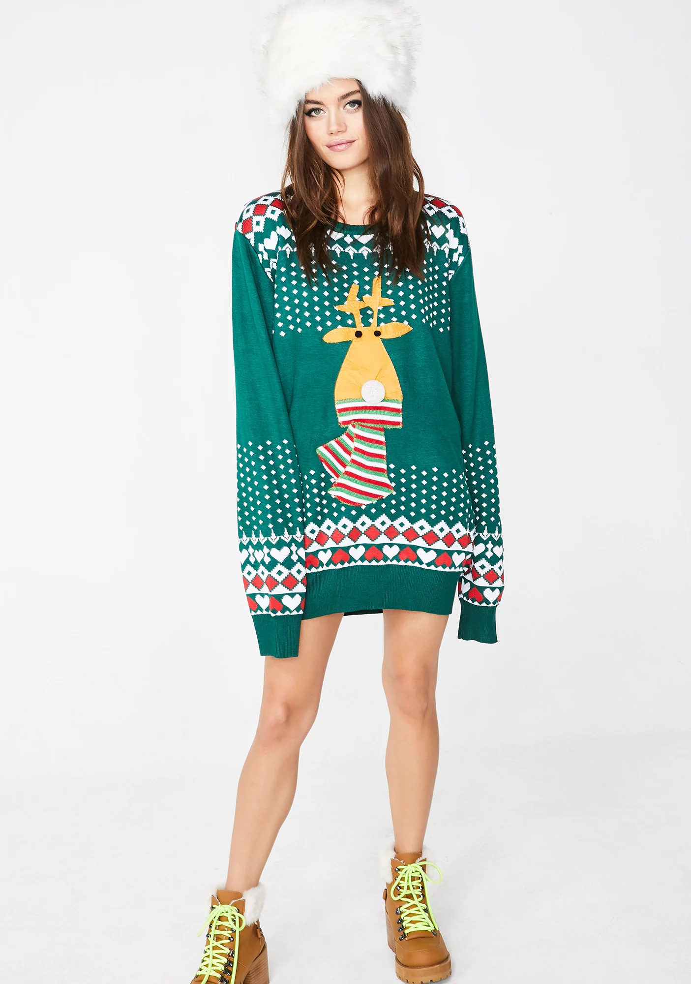 Rudolph's So Lit Light Up Sweater - Image 5