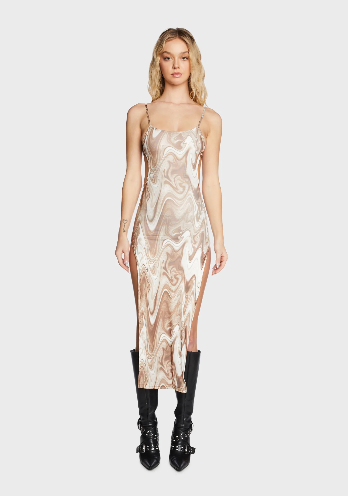 Present Paradise Dress Set - Brown - Image 2