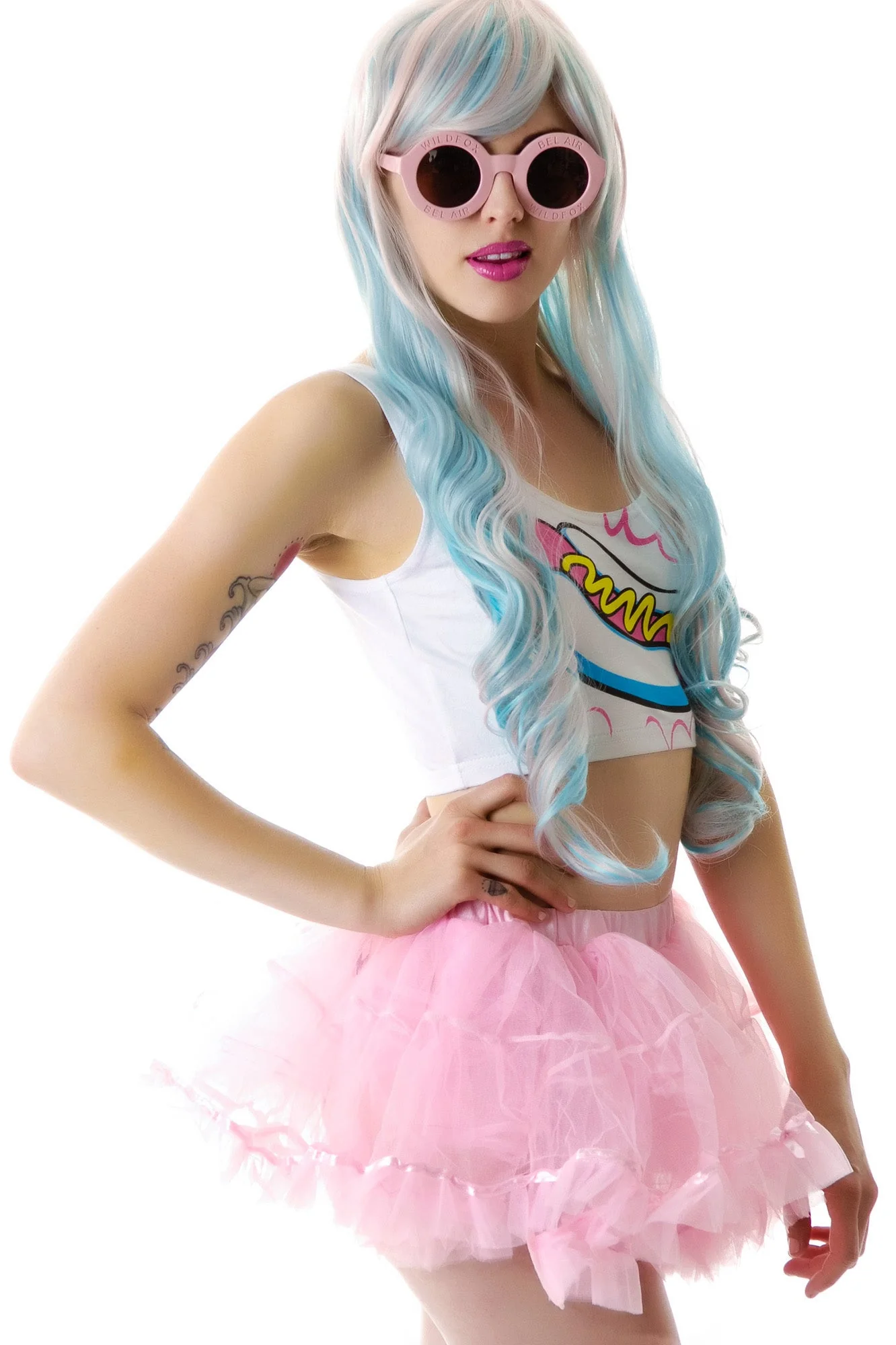Ruffle Pride Petticoat Skirt - Pink - Image 26