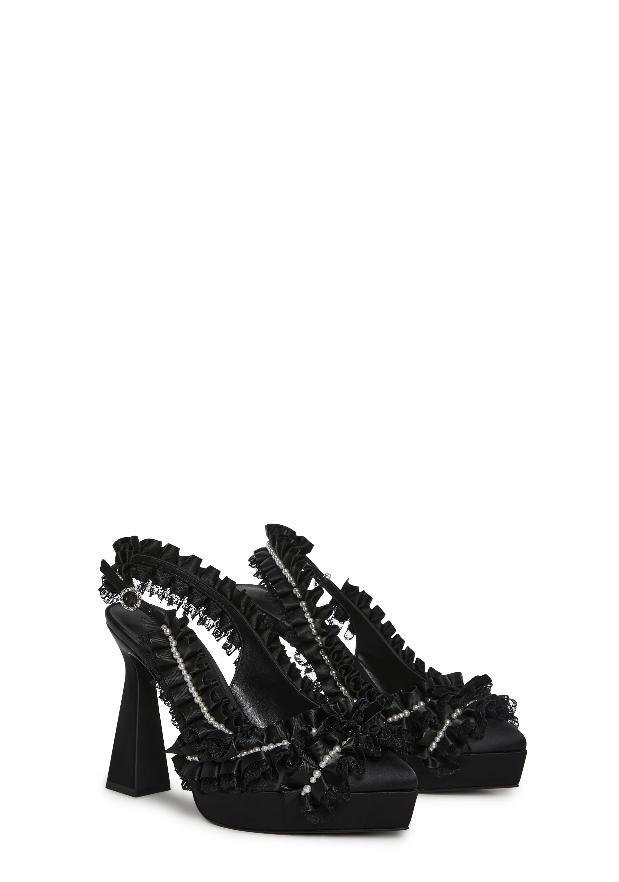 New Romantic Sling Back Heels - Image 3