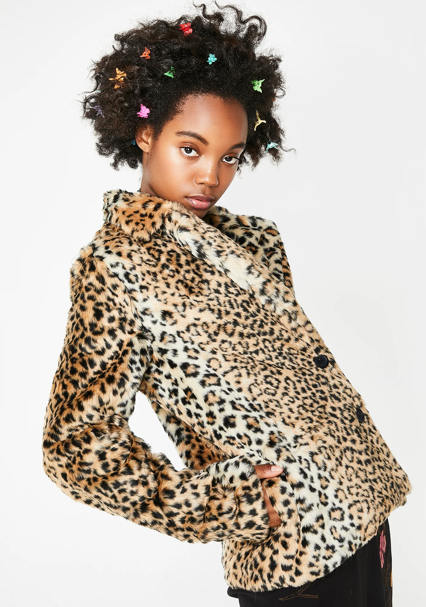 Rule The World Fuzzy Jacket - Image 3