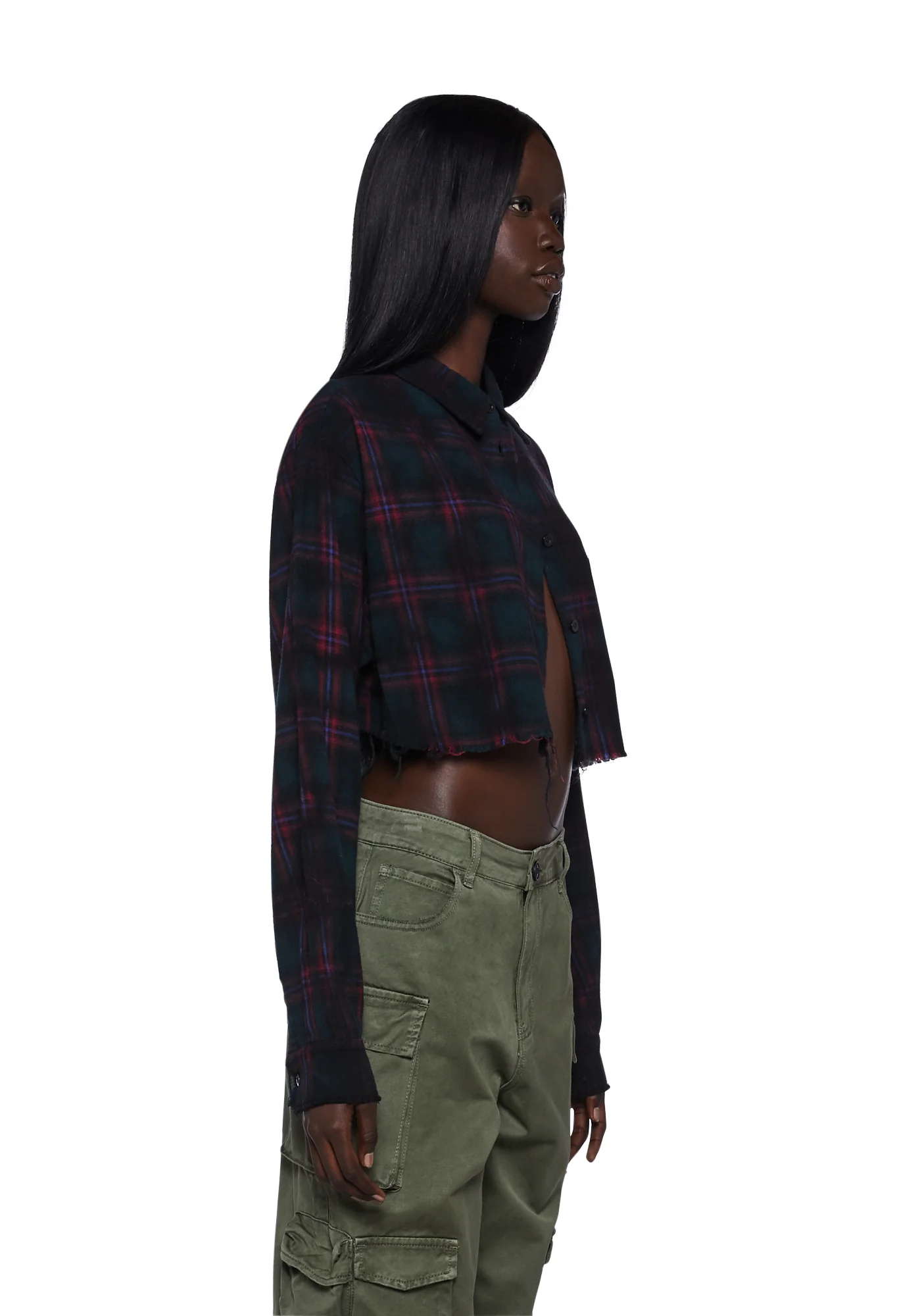 Runway To Street Cropped Shirt - Image 3