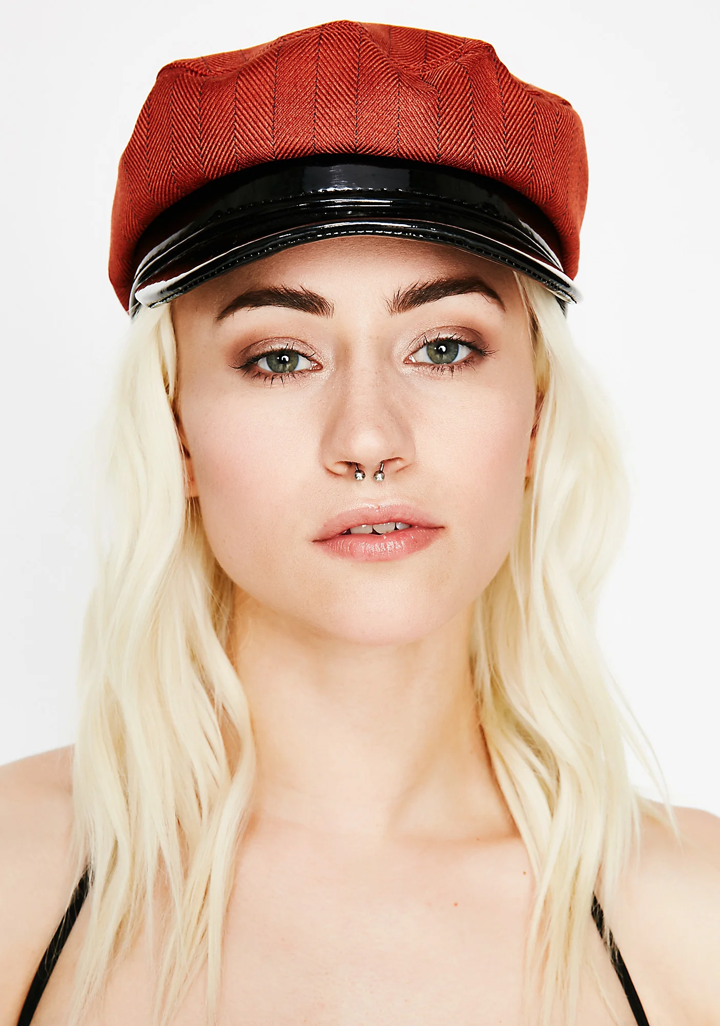 Rust Major Vibe Pinstripe Hat - Image 2