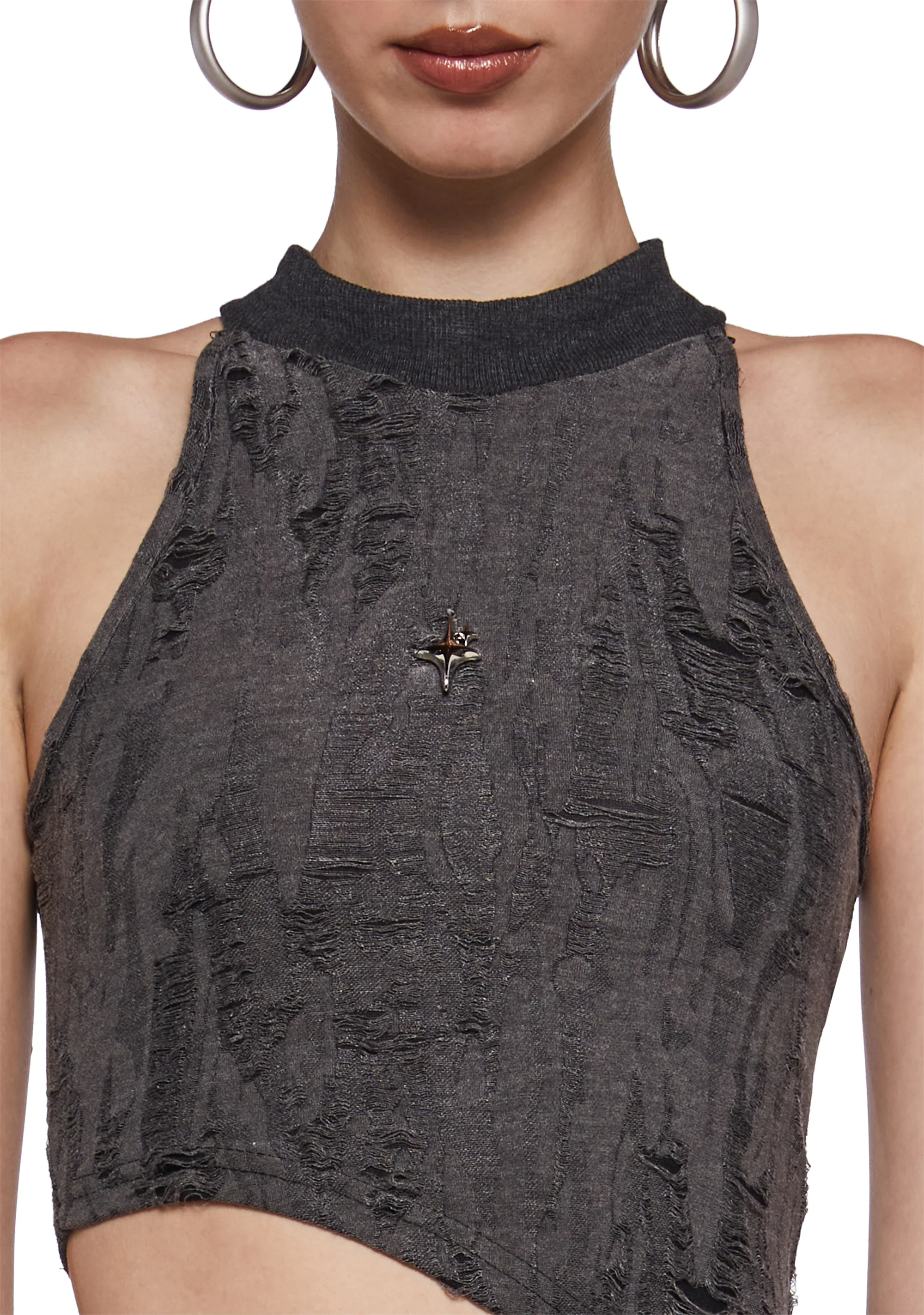 Metro Moon Distressed Top - Image 5
