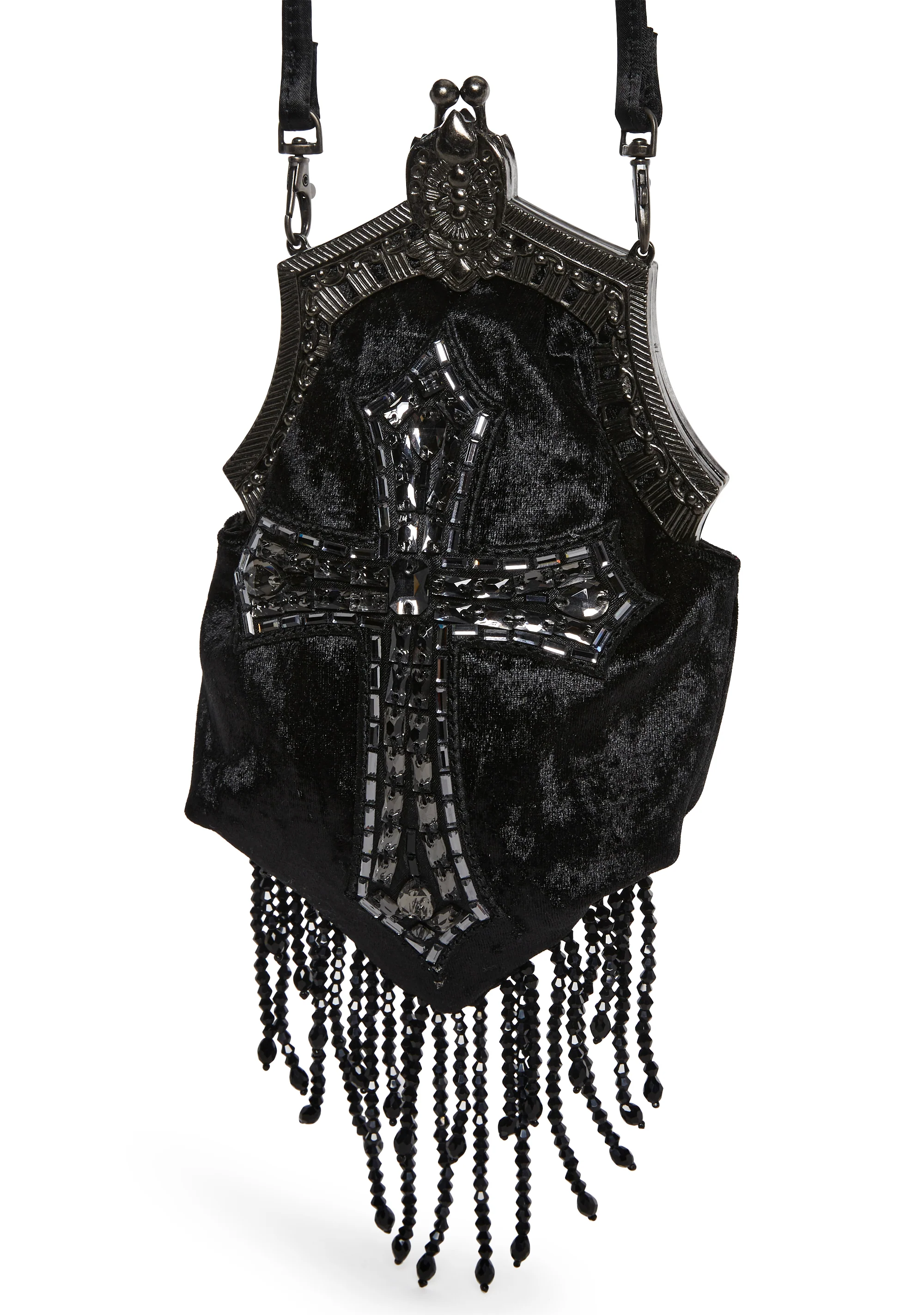 Sacred Vigil Fringe Shoulder Bag - Image 2