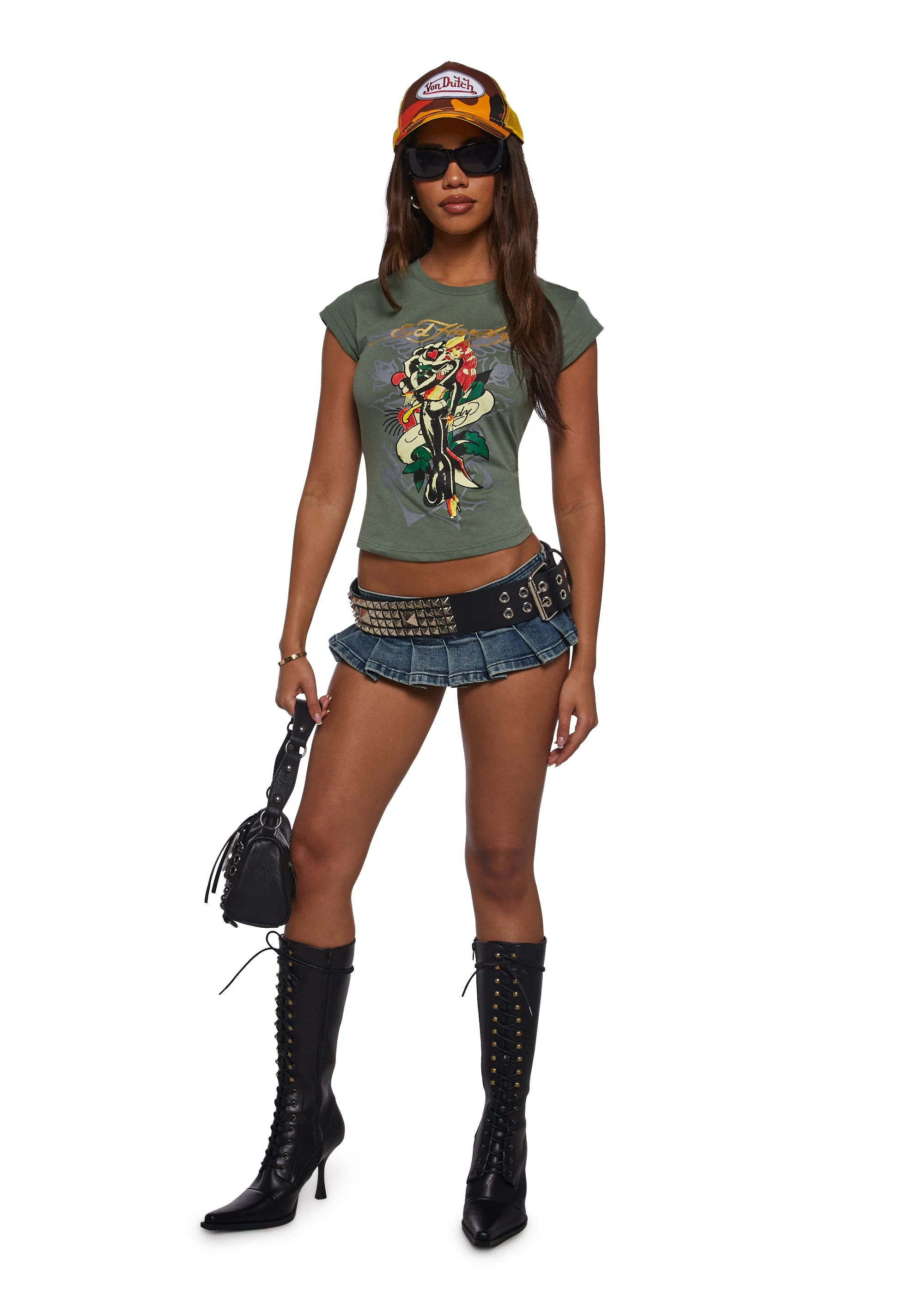 Sailor Girl Cap Sleeve Tee - Image 2