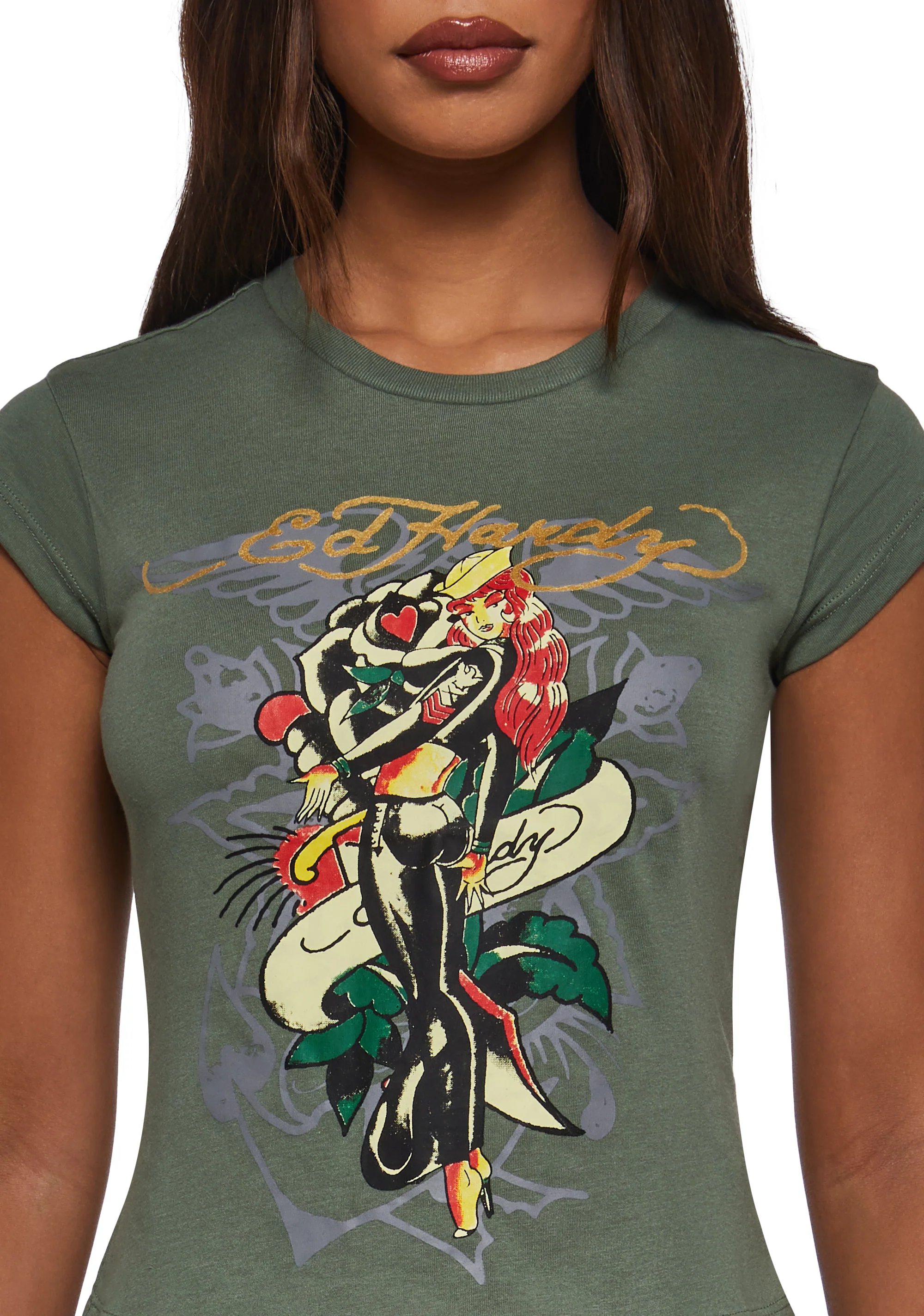 Sailor Girl Cap Sleeve Tee - Image 6