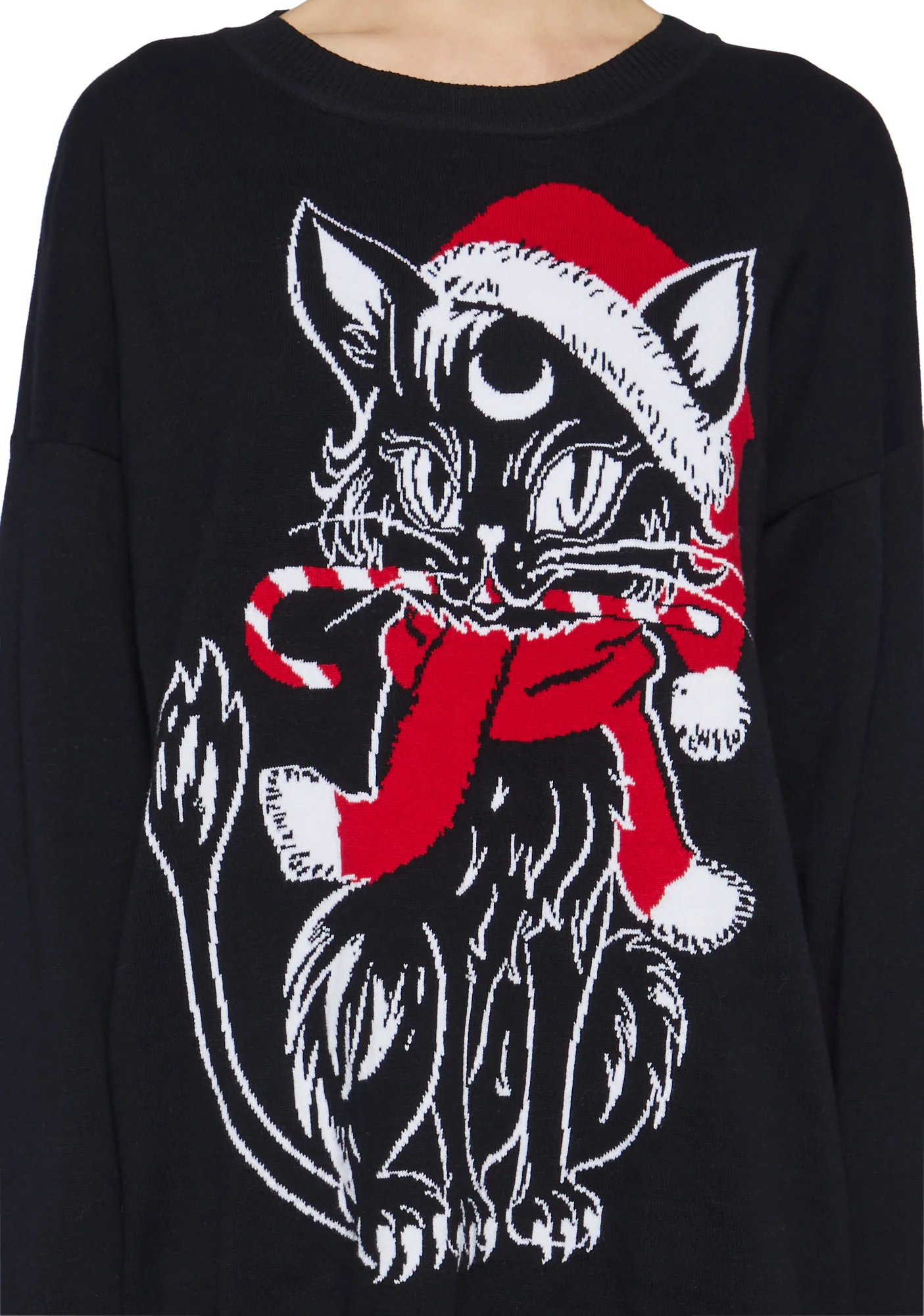 Purrfect Present Oversized Sweater - Image 4