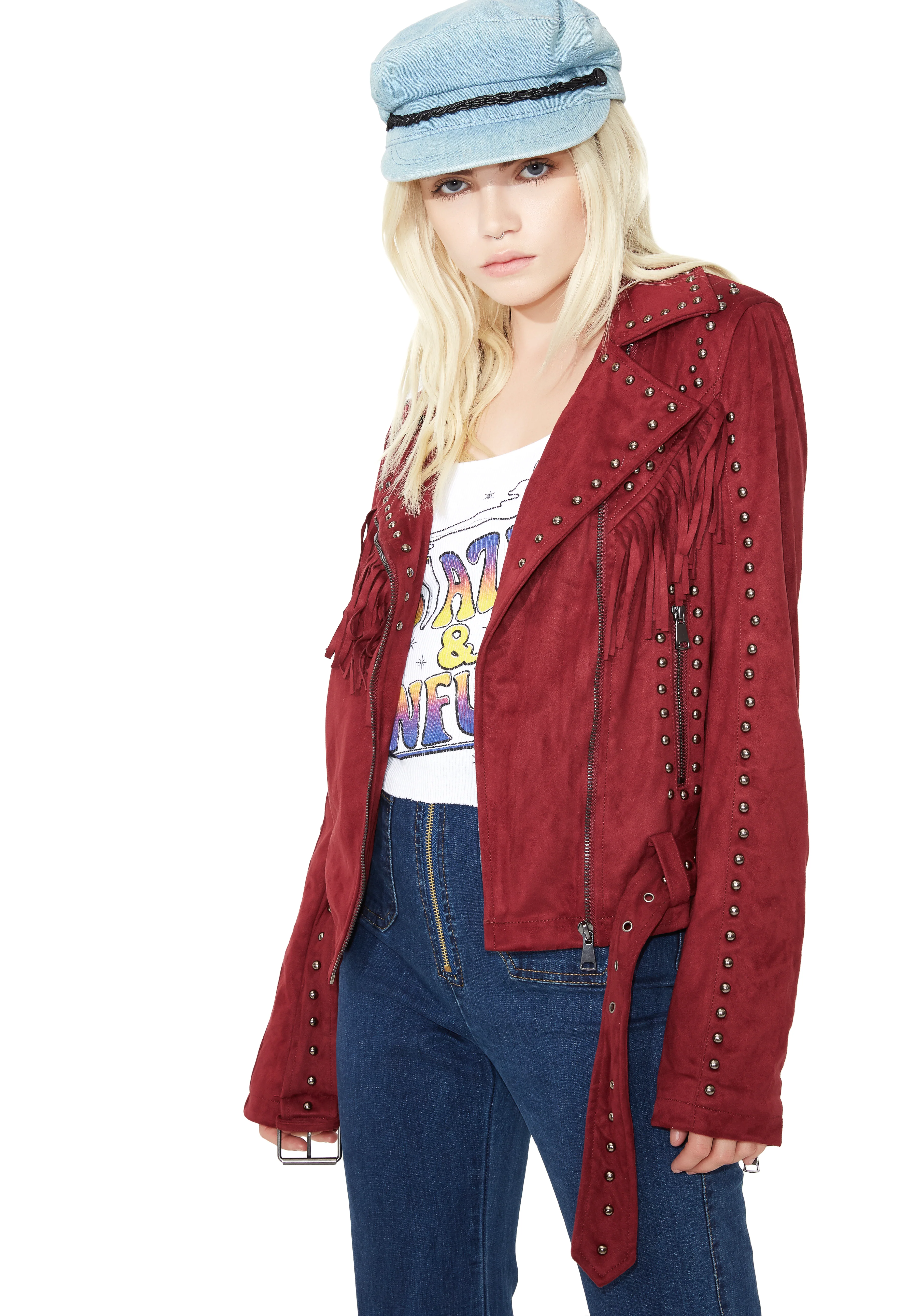 Sass Master Fringe Moto Jacket - Image 2