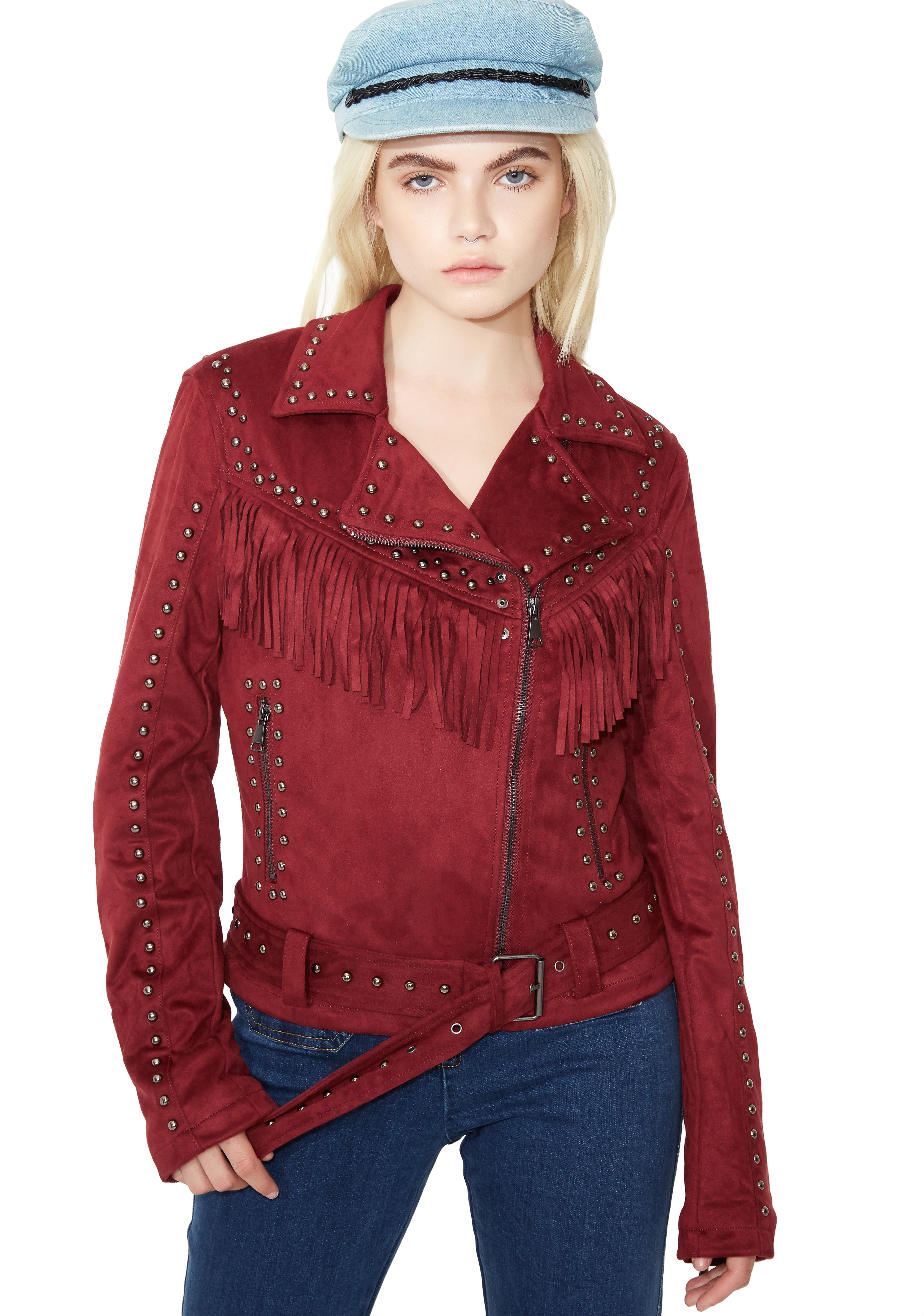 Sass Master Fringe Moto Jacket - Image 3