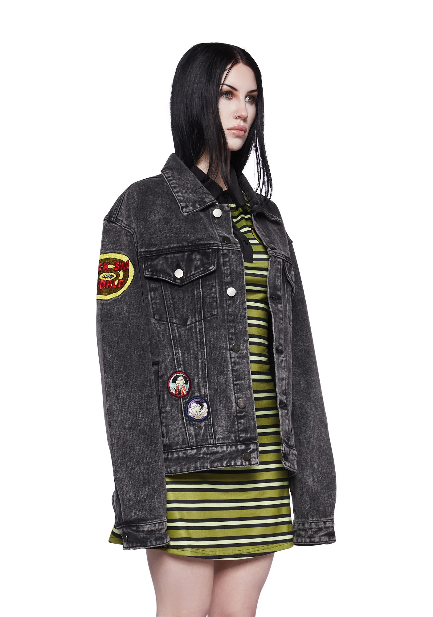Sassy Angst Denim Jacket - Image 3