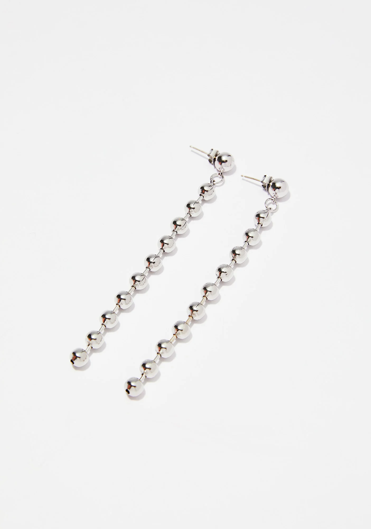 School Bully Ball N' Chain Earrings - Image 2
