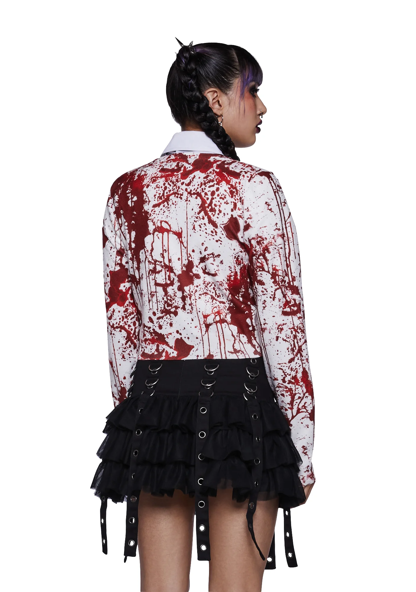 Scream Queen Knit Cardigan - Image 4