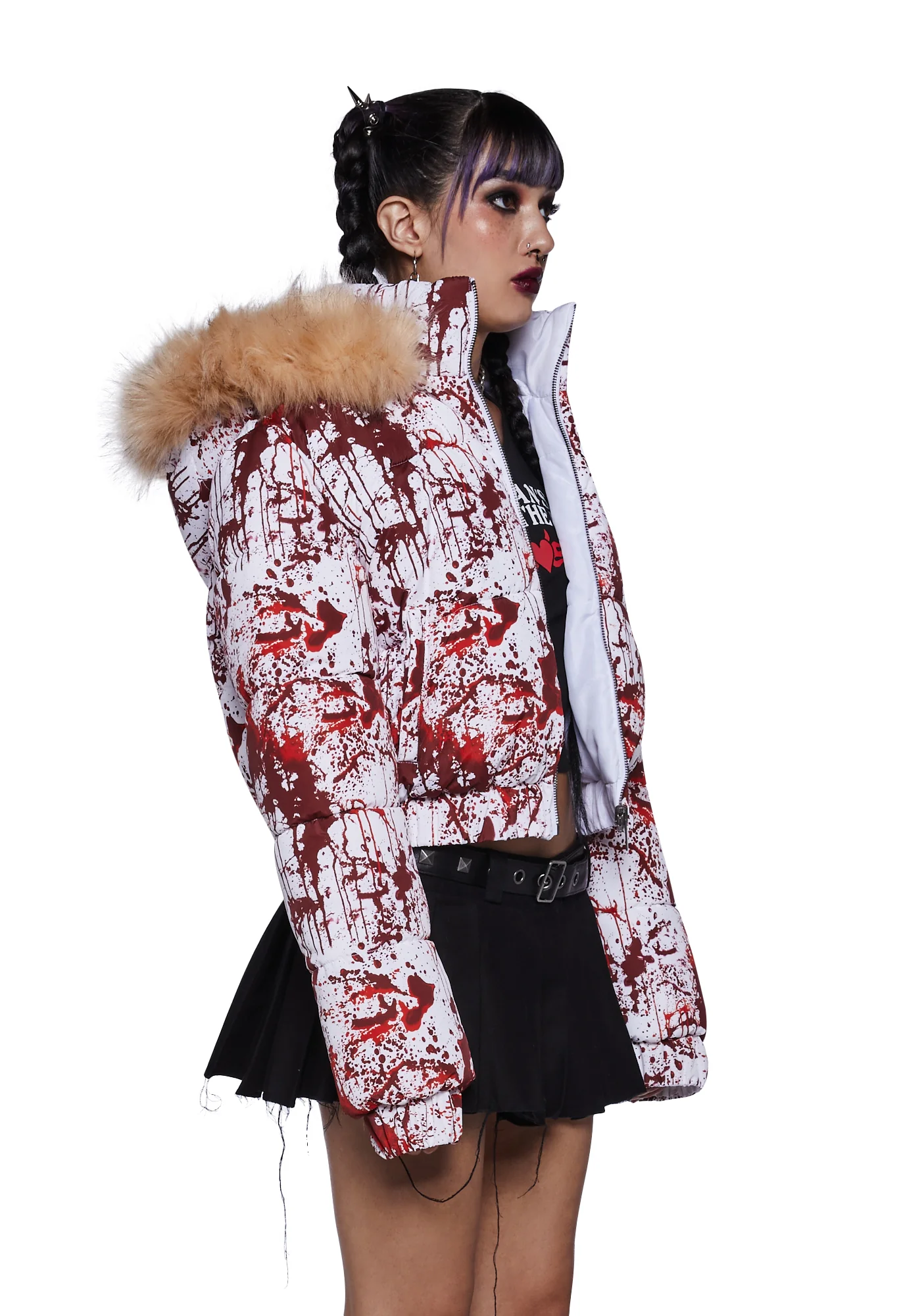 Scream Queen Puffer Jacket - Image 3