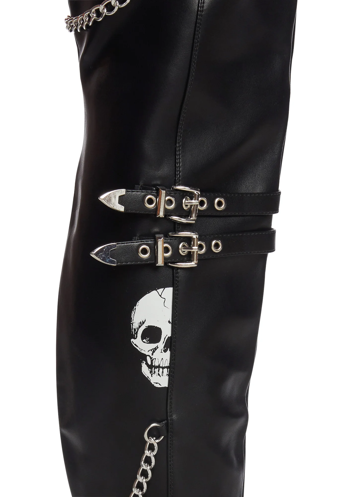 Scream Thigh High Platform Boots - Image 2