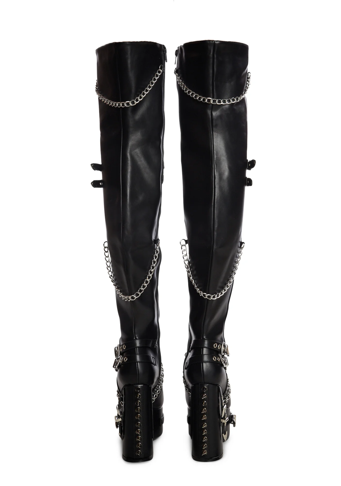 Scream Thigh High Platform Boots - Image 4