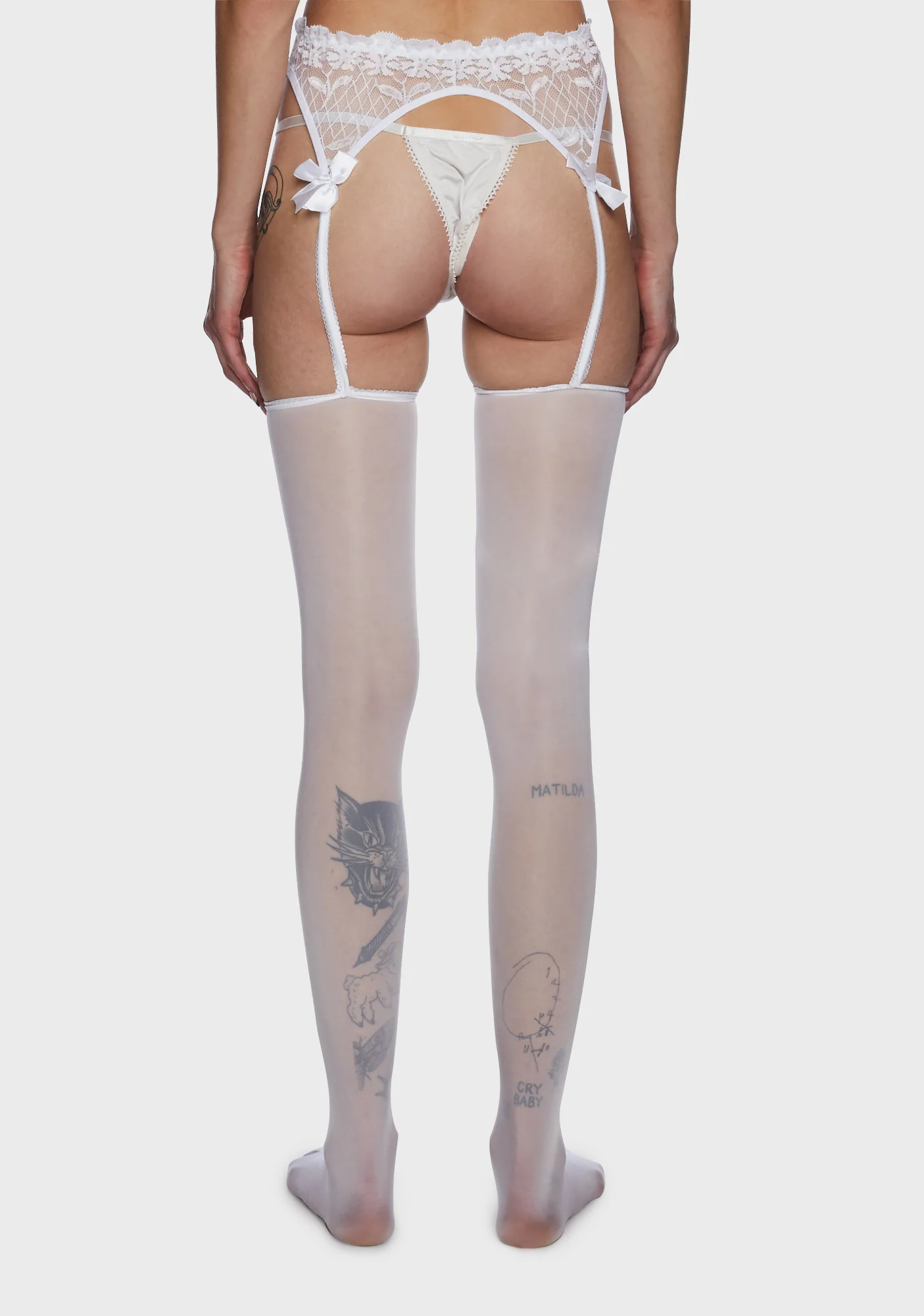 Searching For Love Garter Tights - Image 3