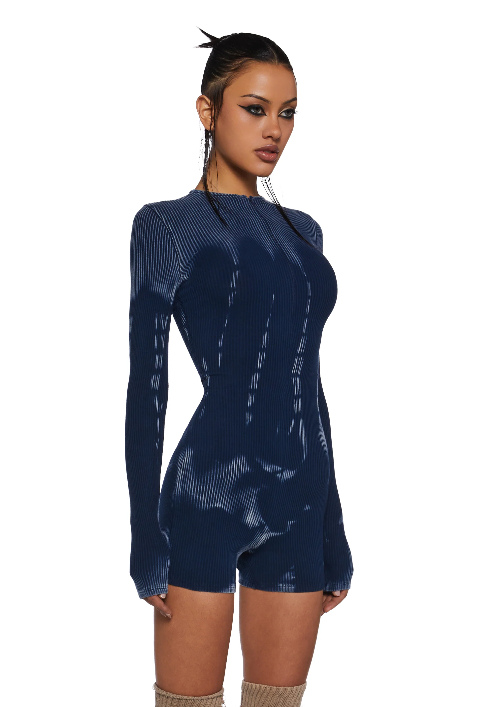Secret Club Tie Dye Romper - Image 3