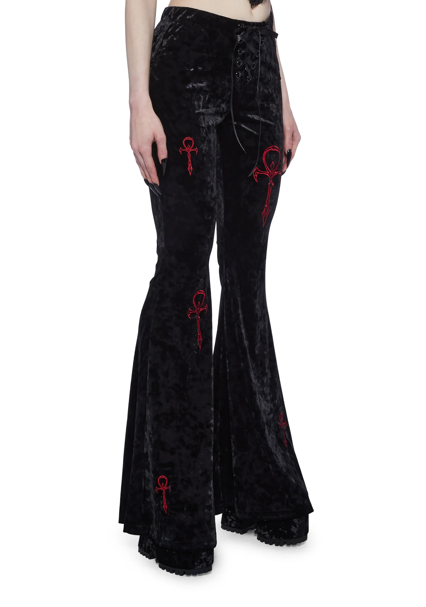 Secret Shadow Velvet Pants - Image 3