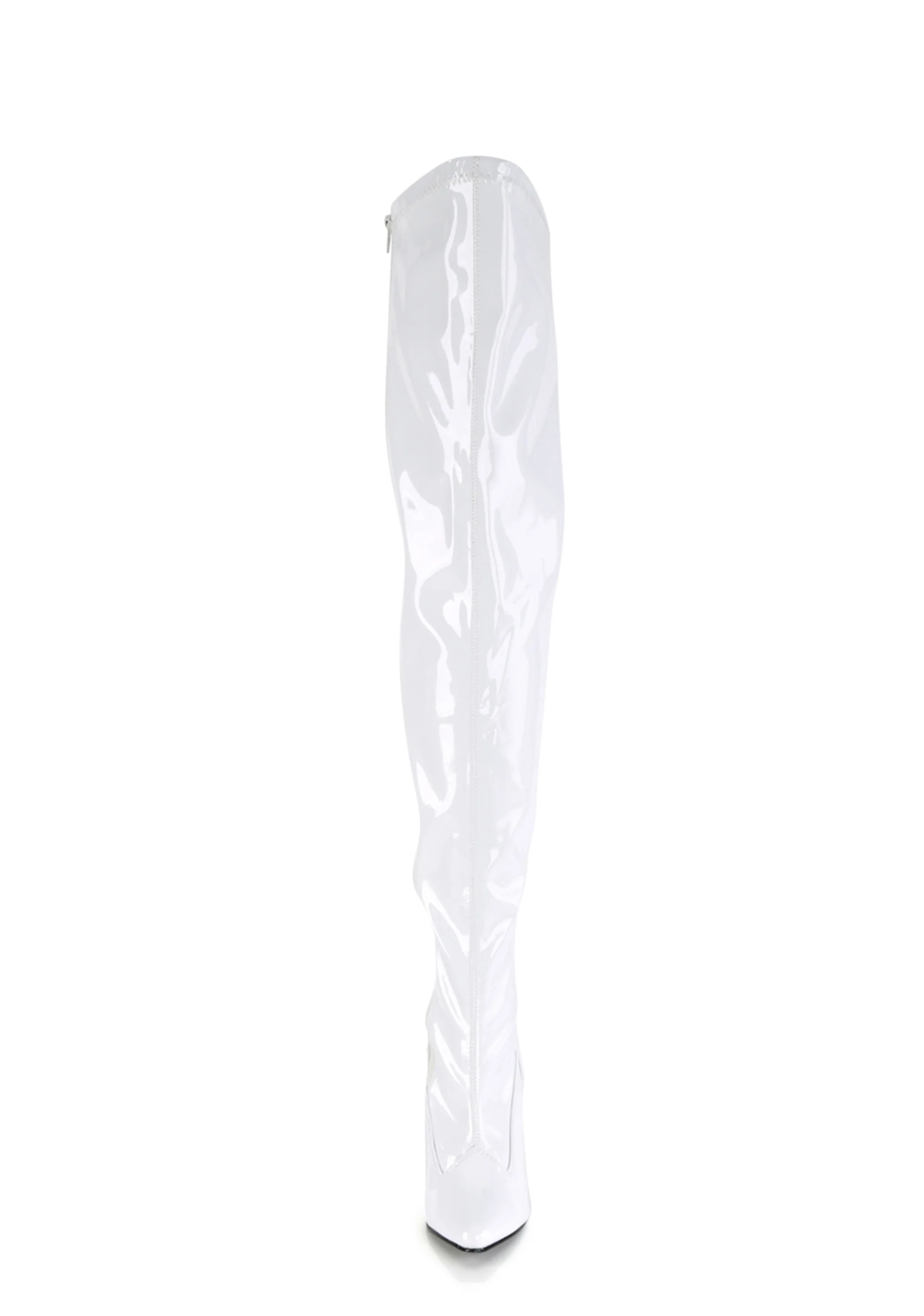 Seduce-3000 Thigh High Boots-White - Image 3