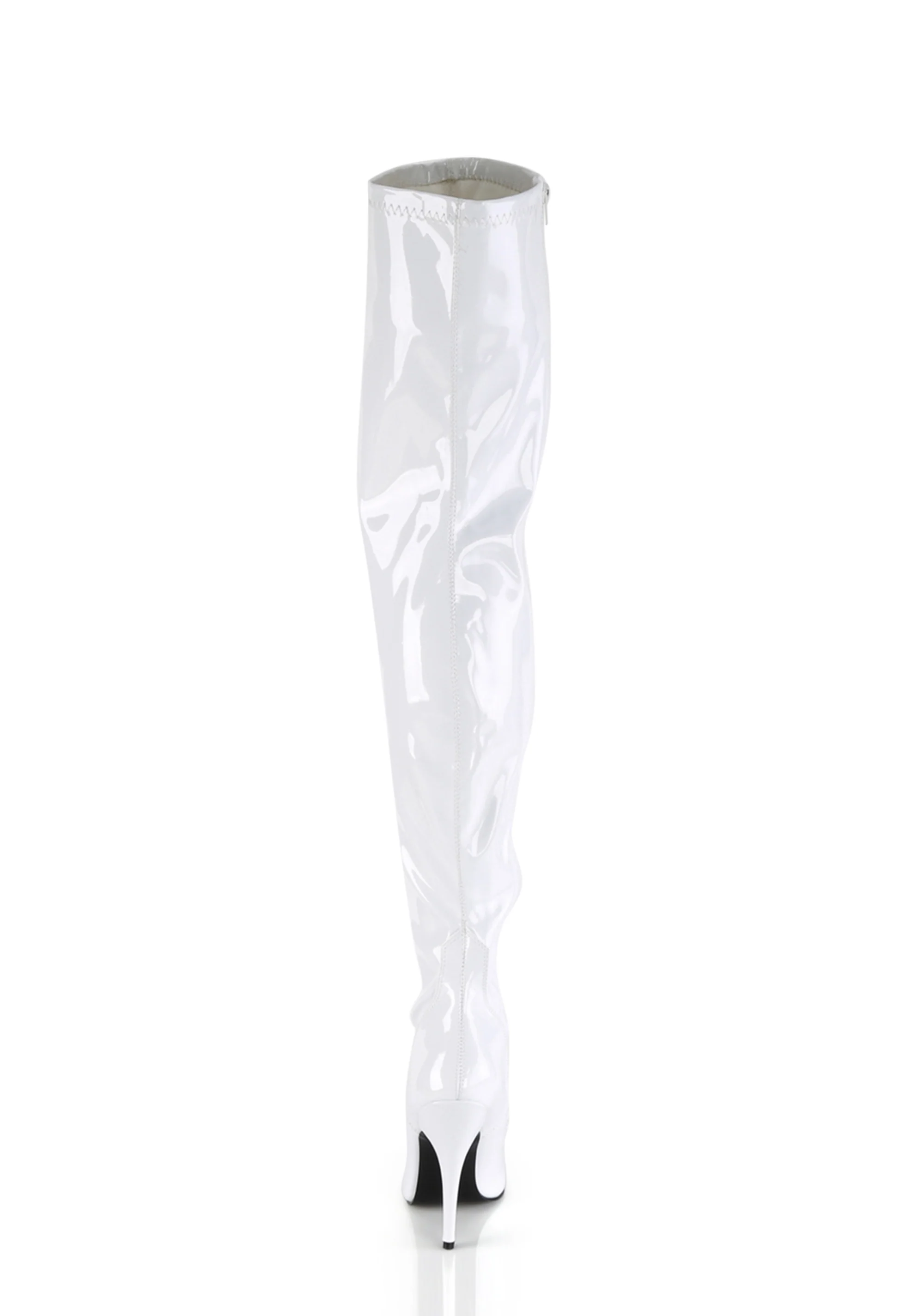 Seduce-3000 Thigh High Boots-White - Image 4