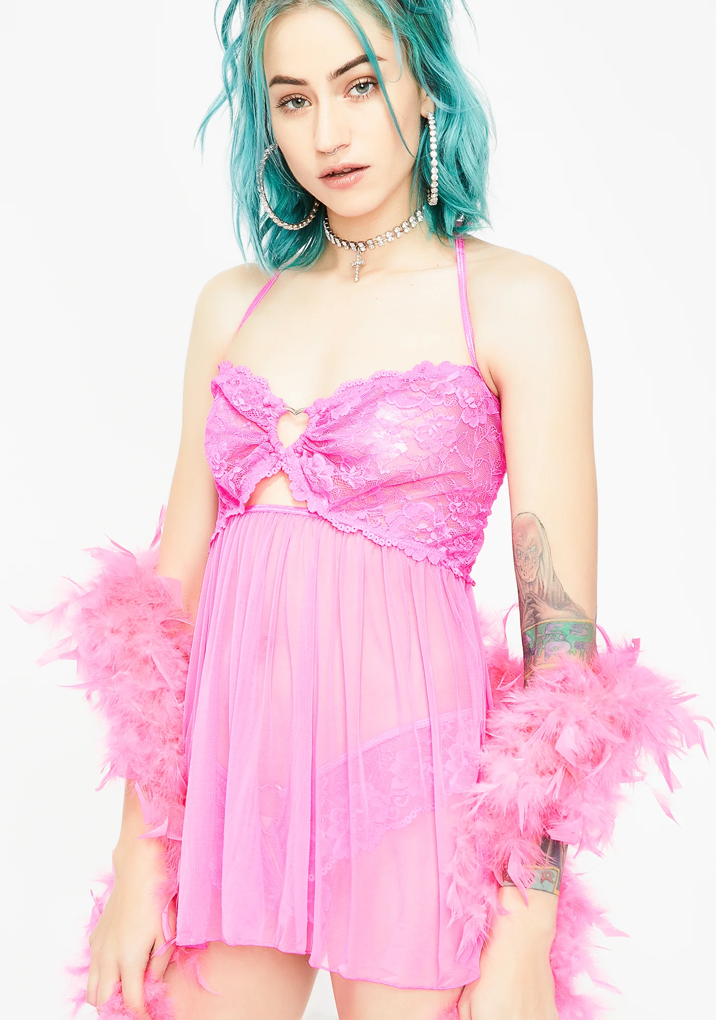 Seducin' Sis Babydoll Set - Image 2