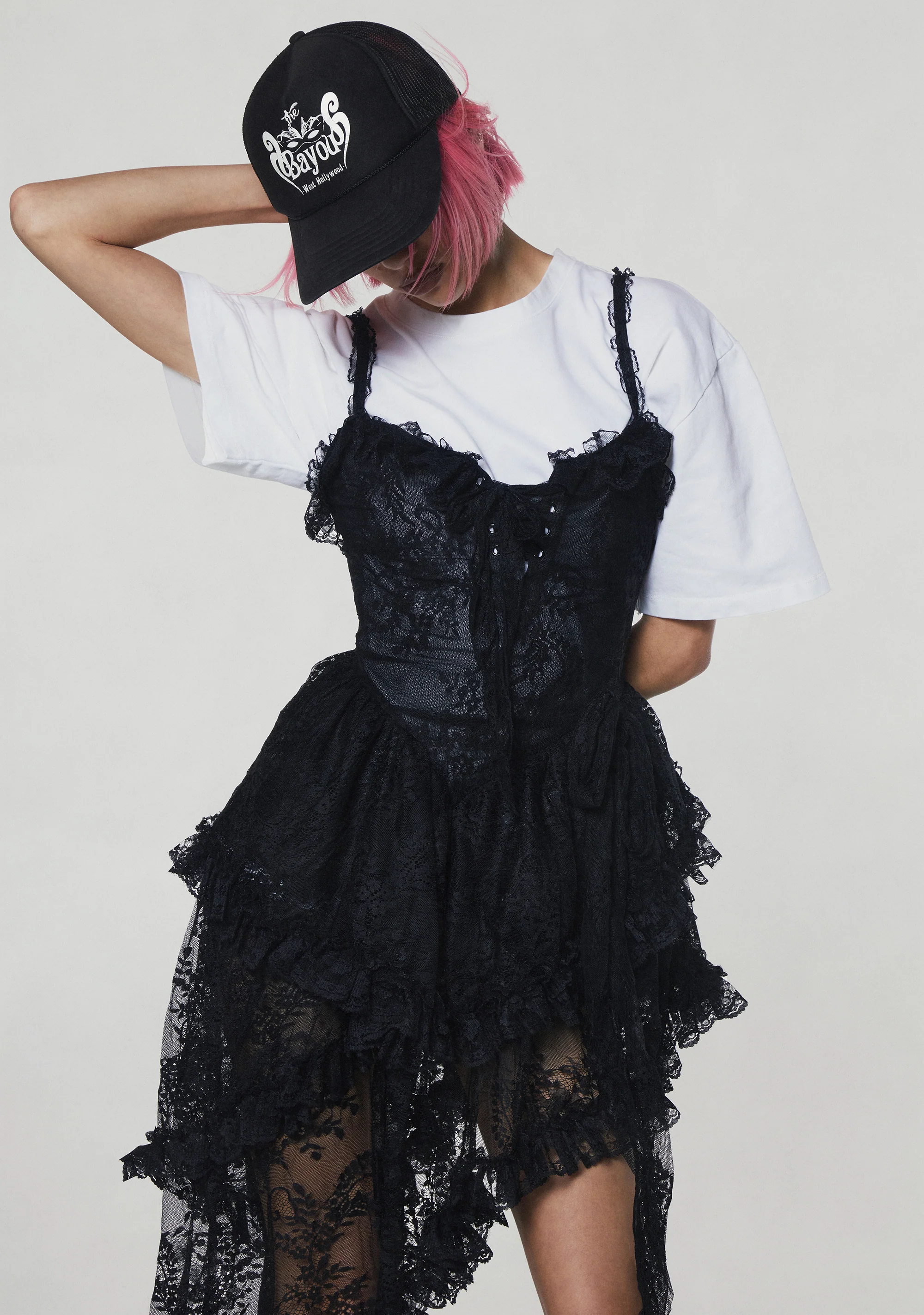 Seductive Silence Midi Dress - Black - Image 6