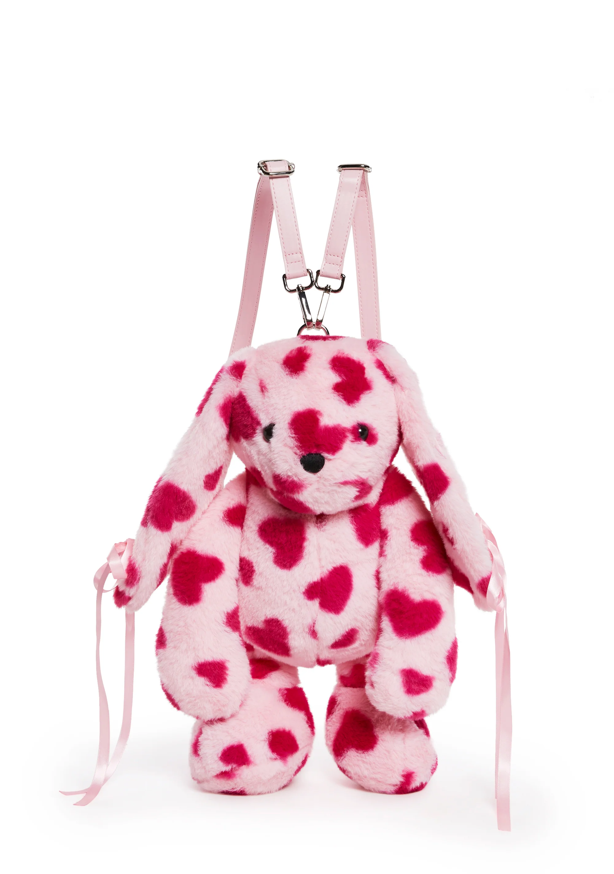 Seeing Hearts Bunny Plush Backpack - Image 2