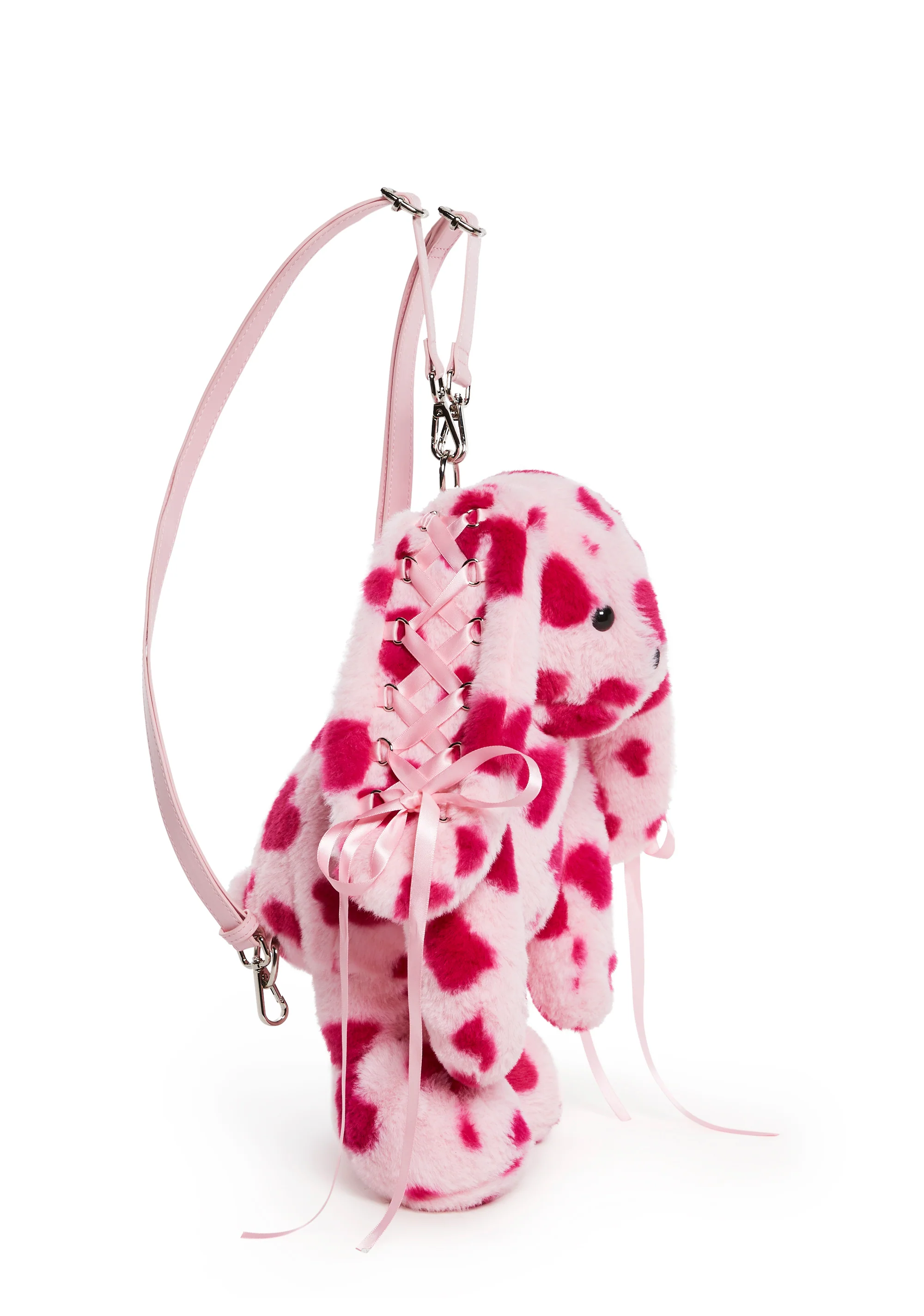 Seeing Hearts Bunny Plush Backpack - Image 4
