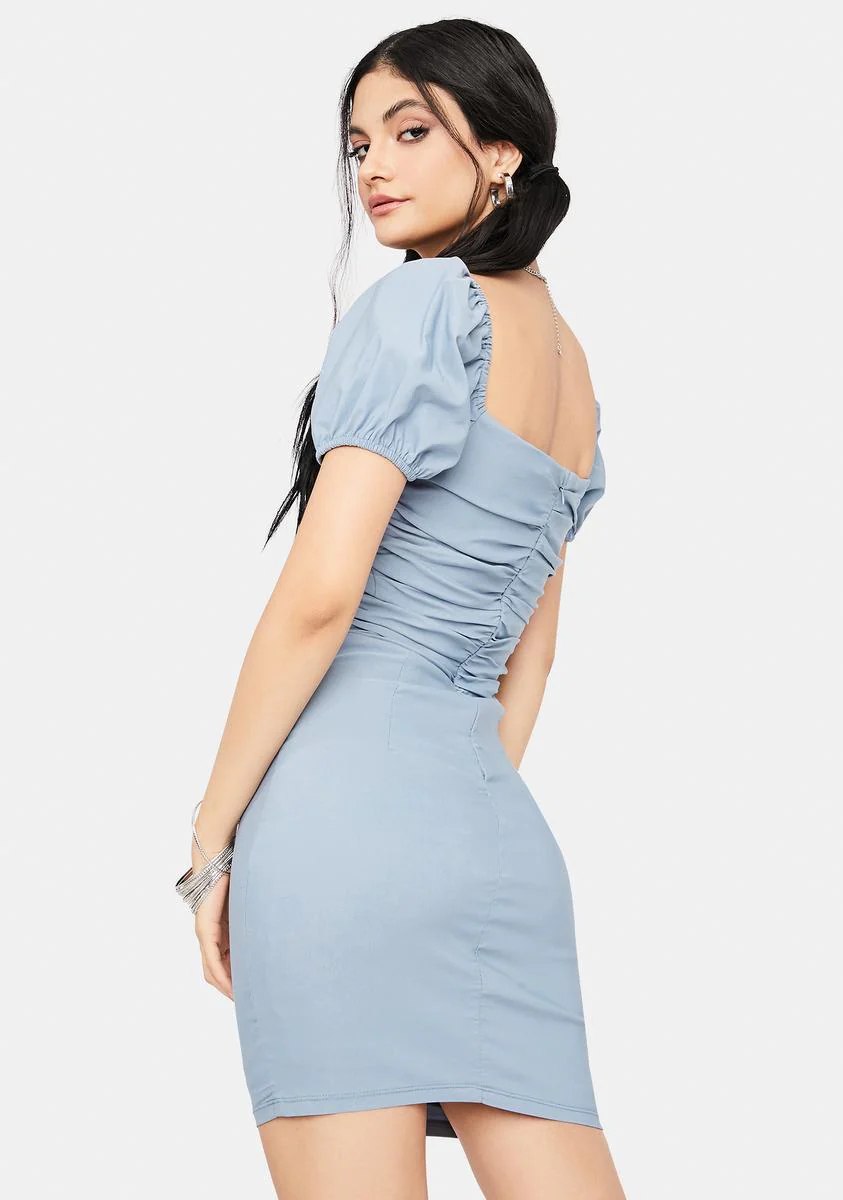 Seeking Answers Lace Up Mini Dress - Image 4