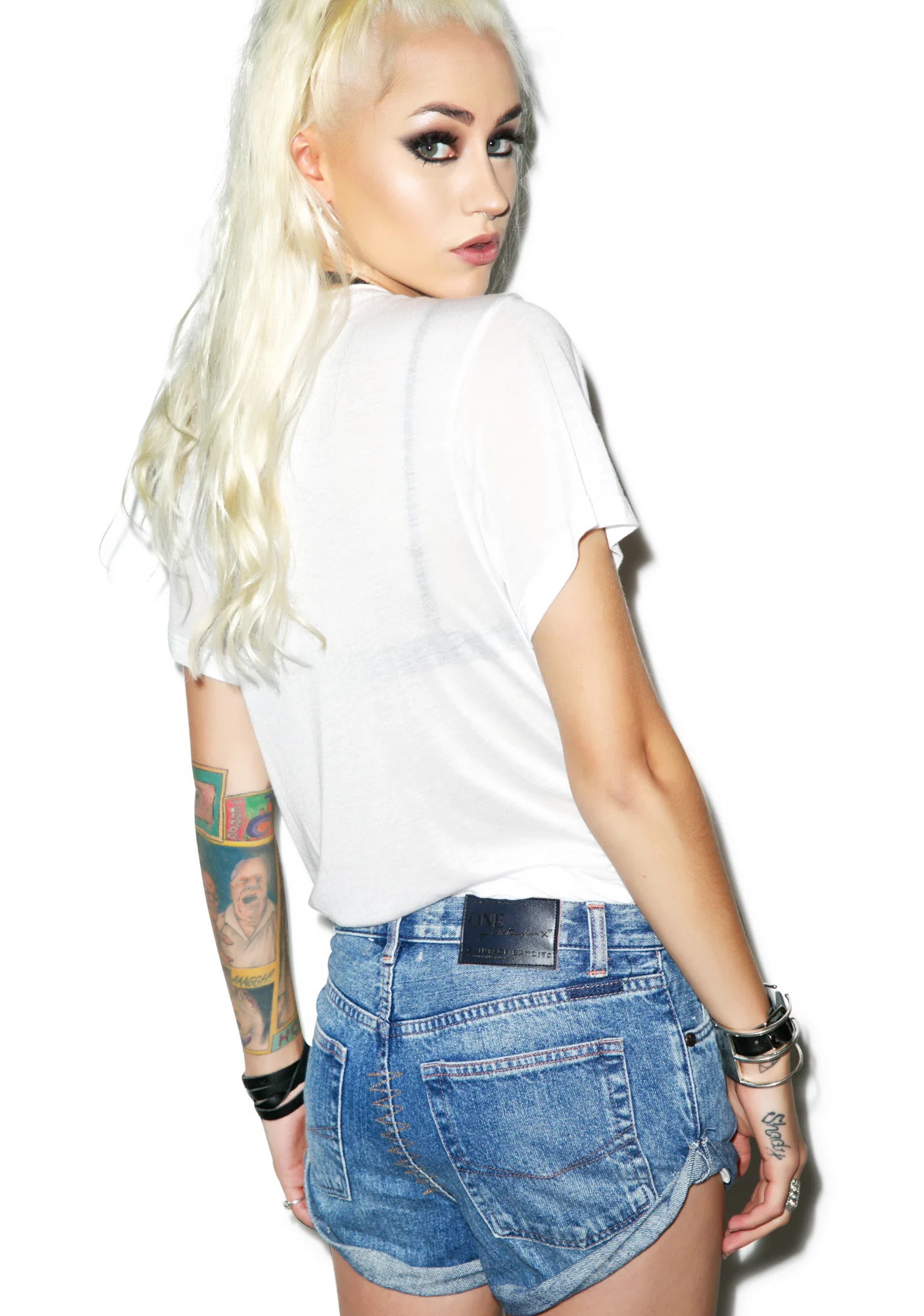 Selvage Denim Bandit Shorts - Image 4