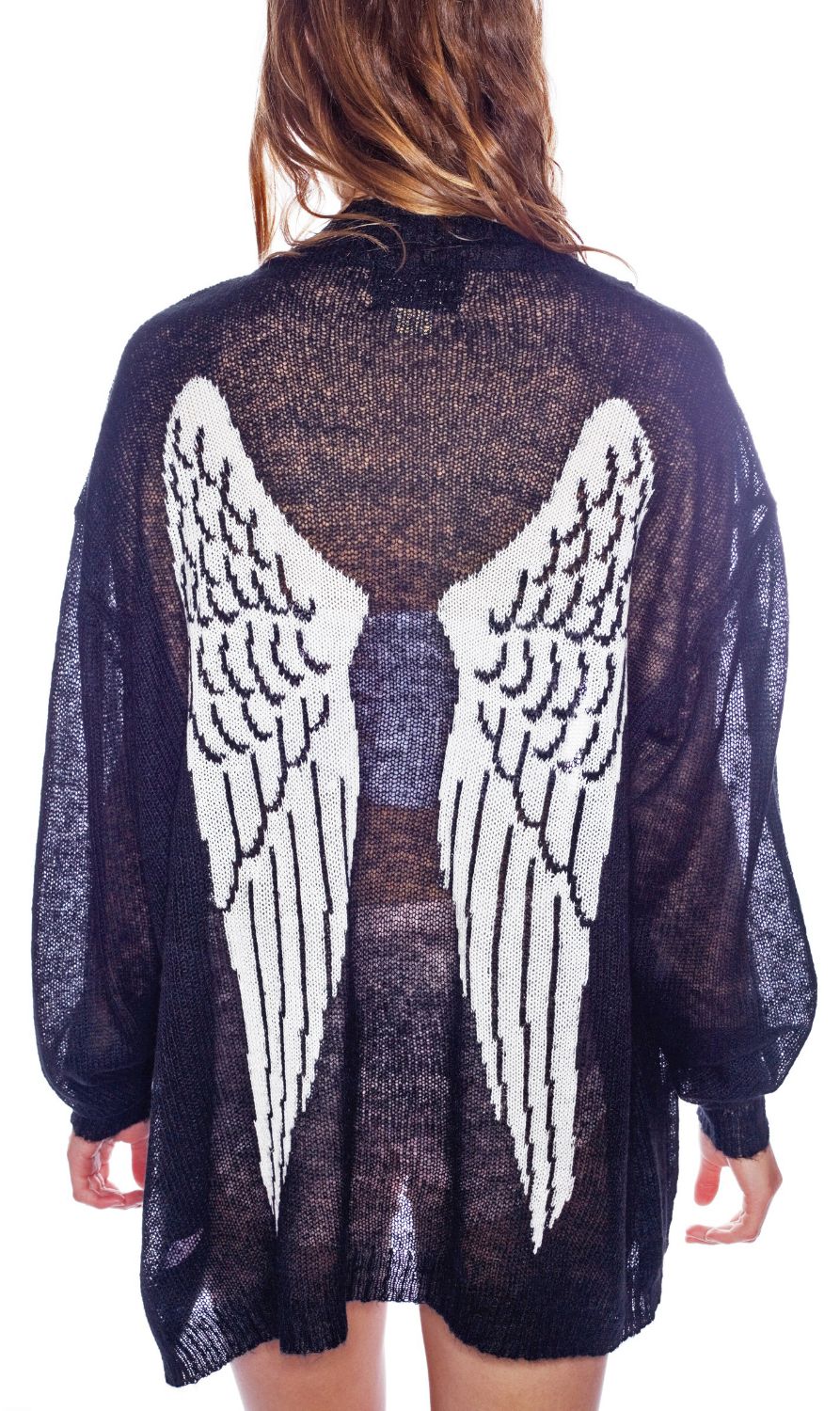 Send Me An Angel Manhattan Cardigan - Light Pink - Image 4