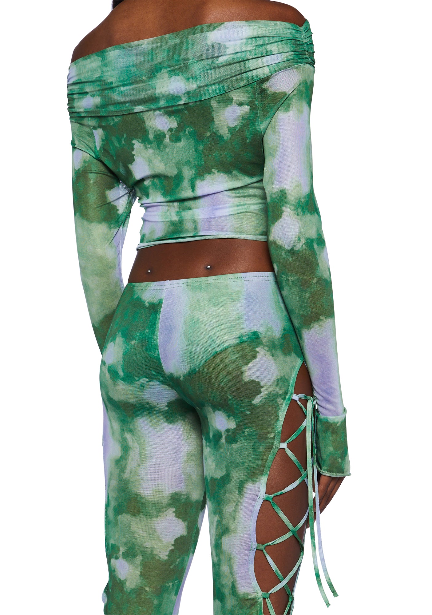 Serene Scene Pants Set - Image 5